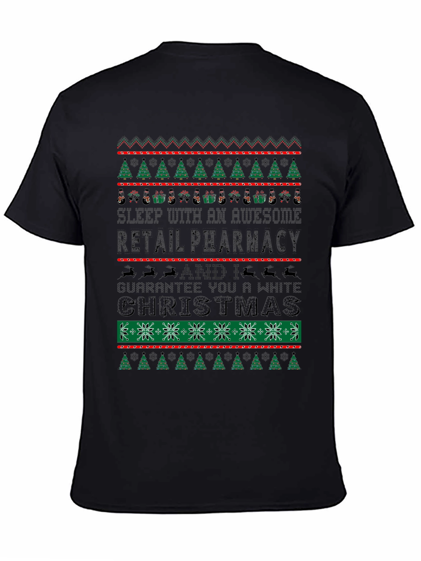 Awesome Retail Pharmacy Christmas T-Shirt