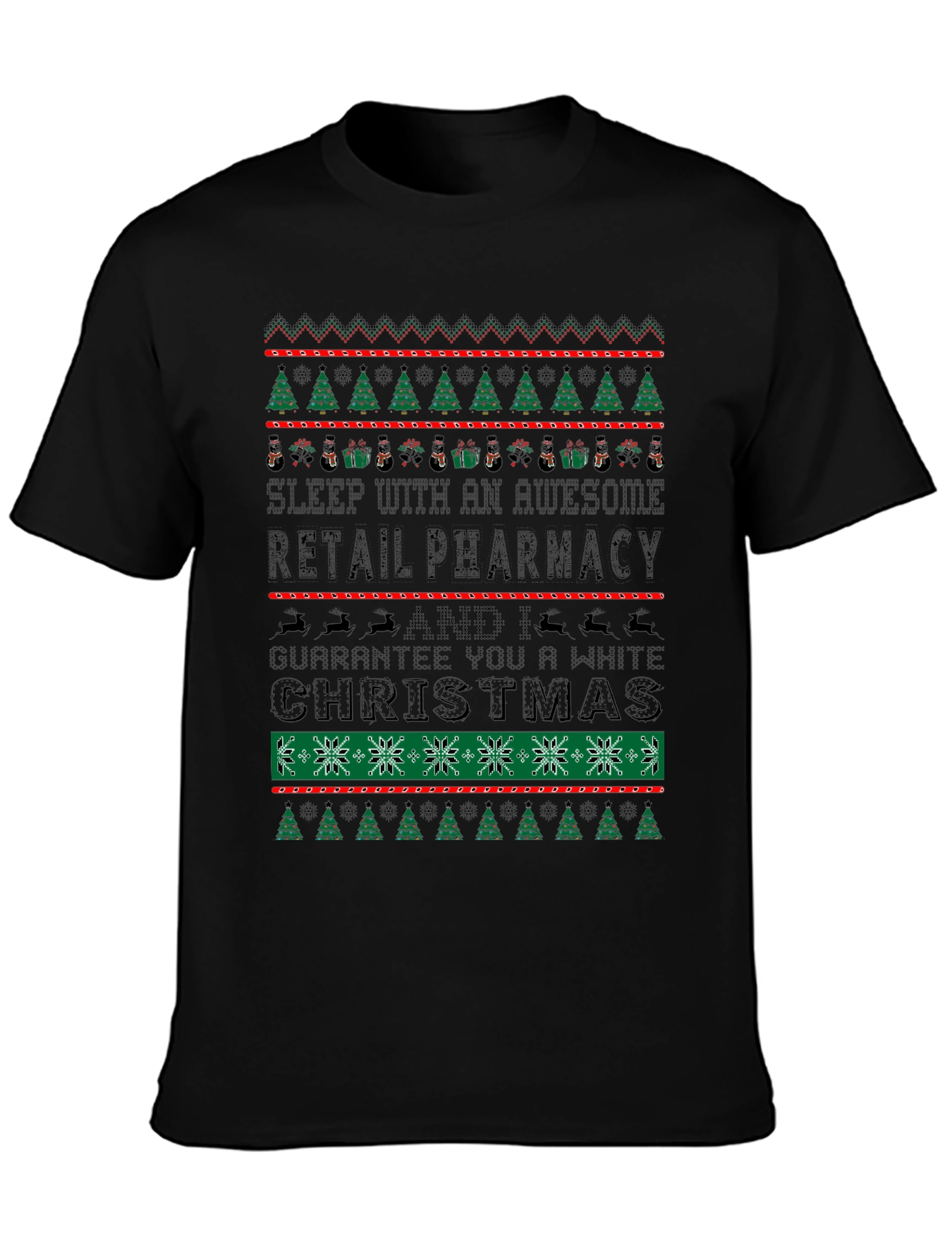 Awesome Retail Pharmacy Christmas T-Shirt
