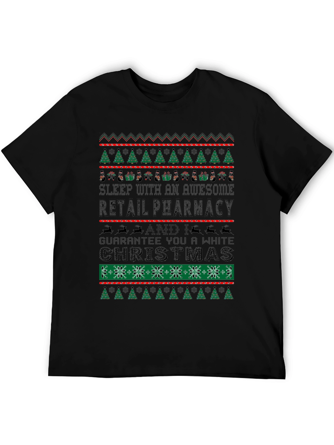 Awesome Retail Pharmacy Christmas T-Shirt