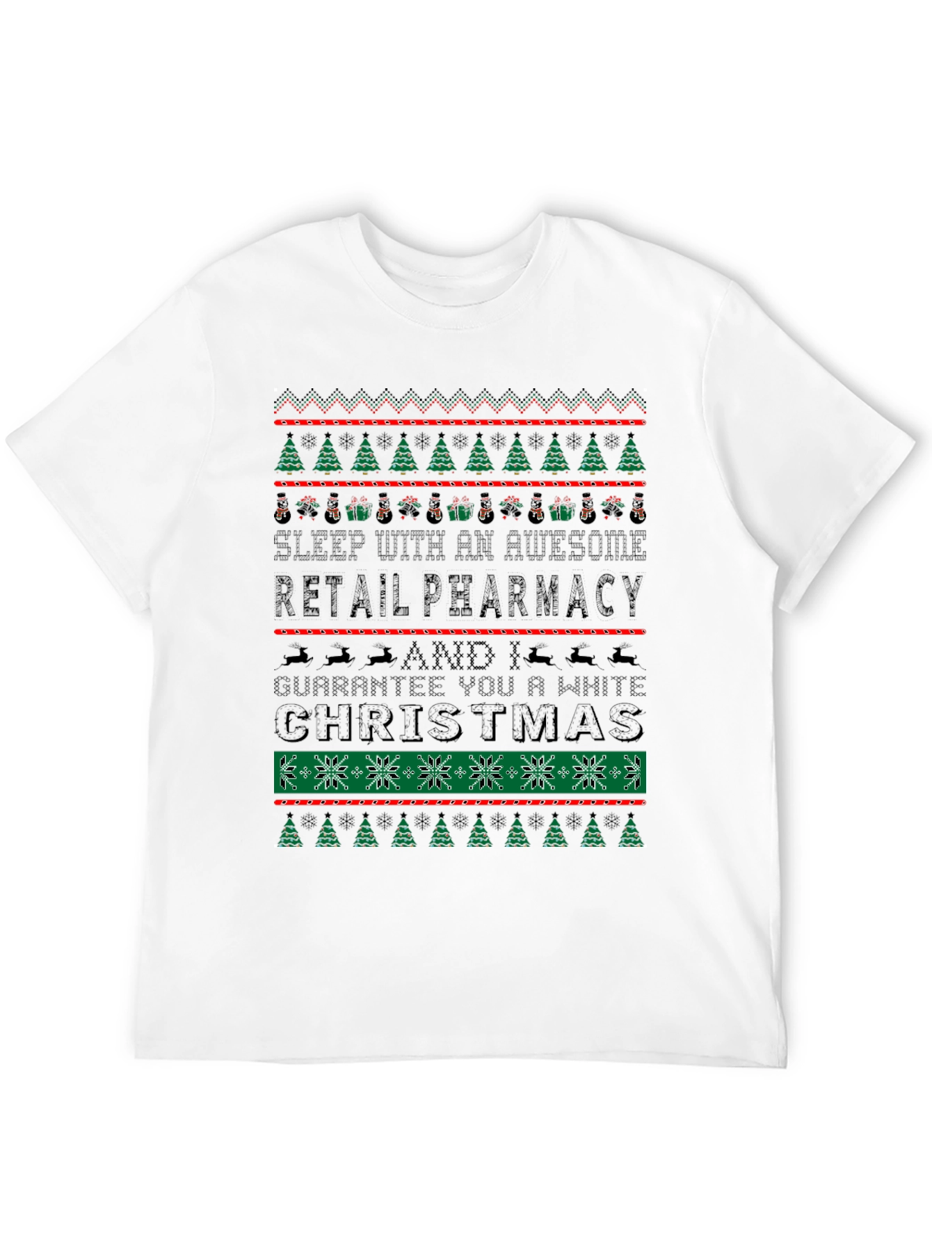 Awesome Retail Pharmacy Christmas T-Shirt
