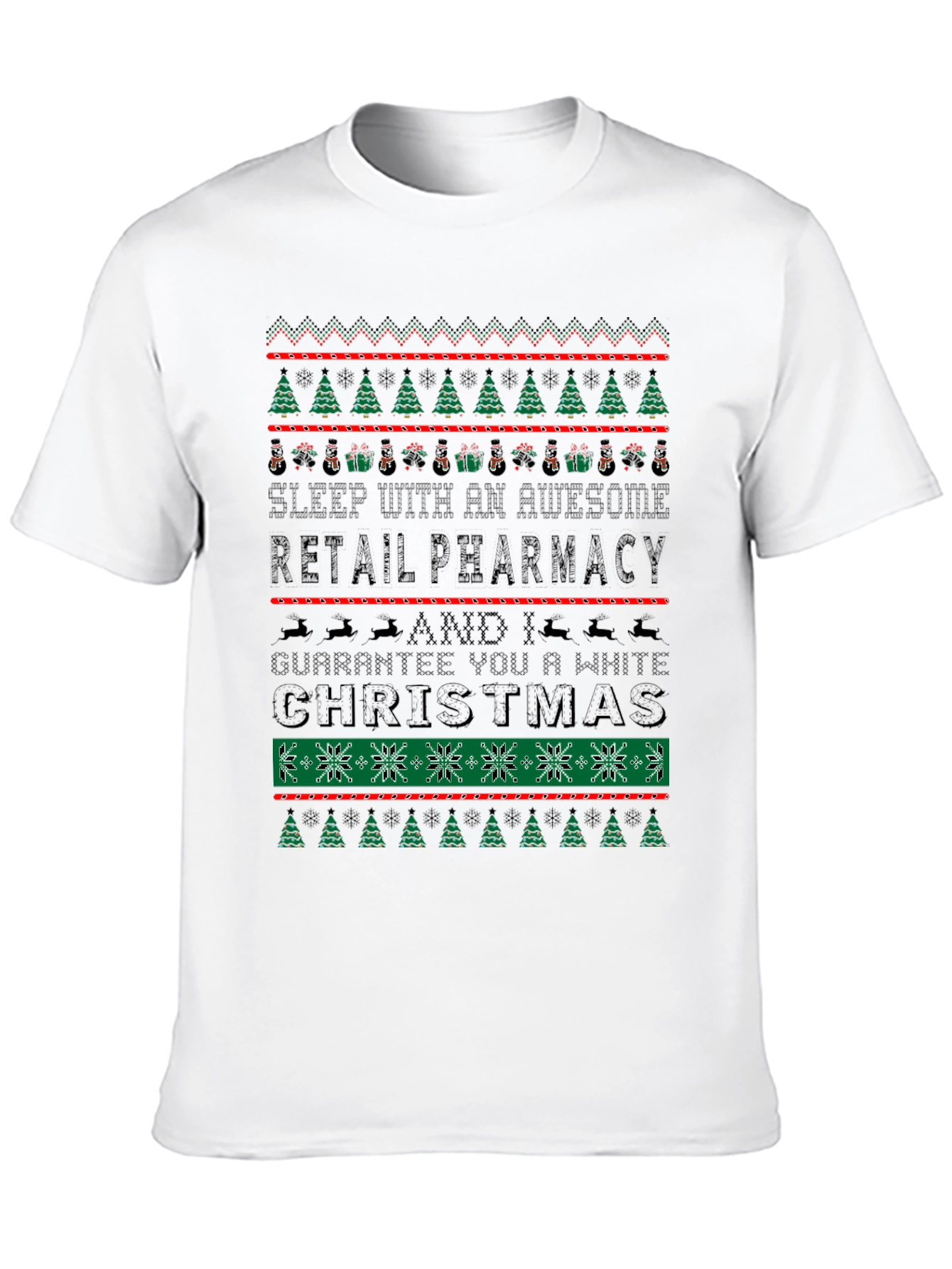 Awesome Retail Pharmacy Christmas T-Shirt