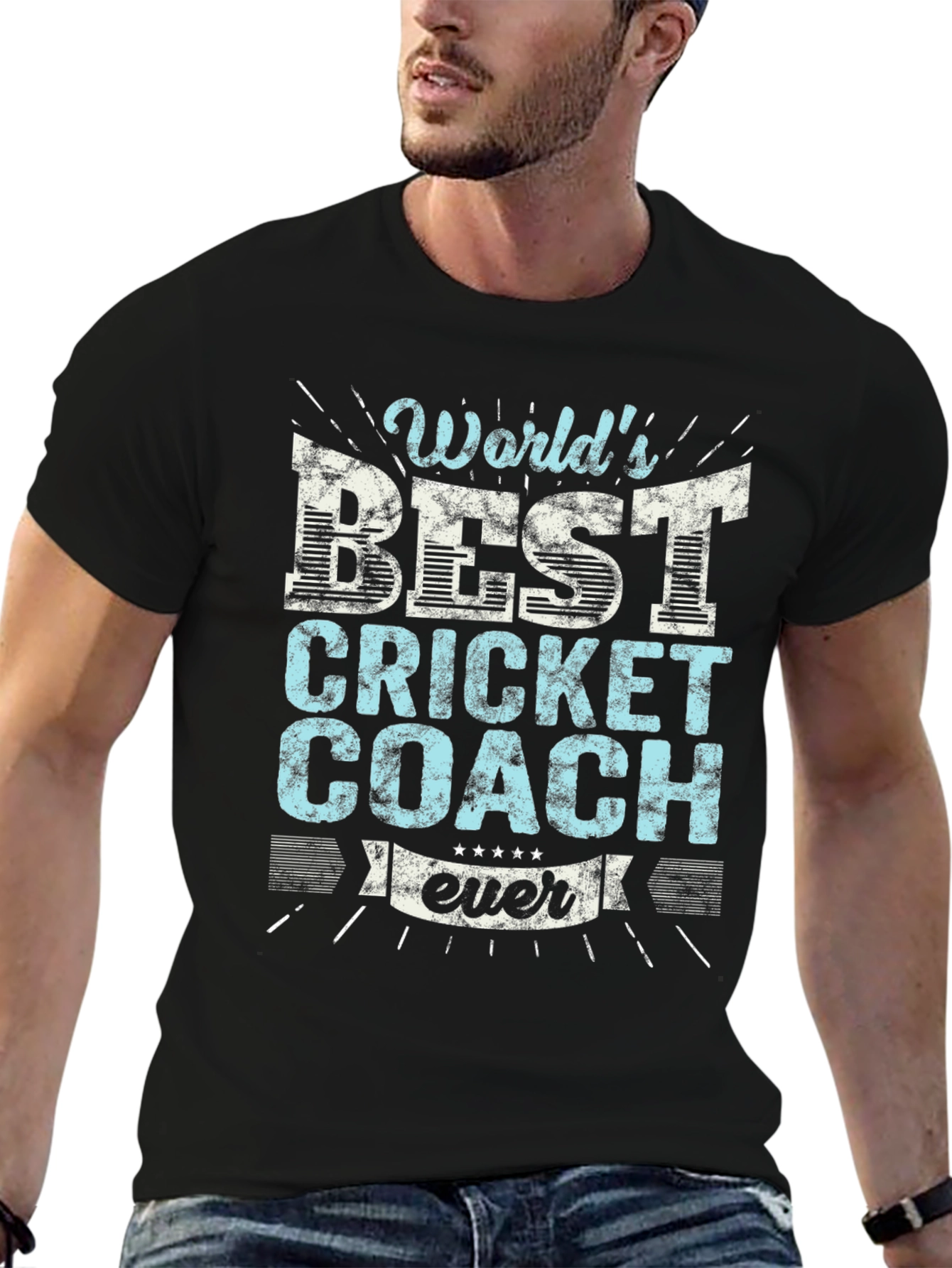Worlds Best Cricket Coach T-Shirt
