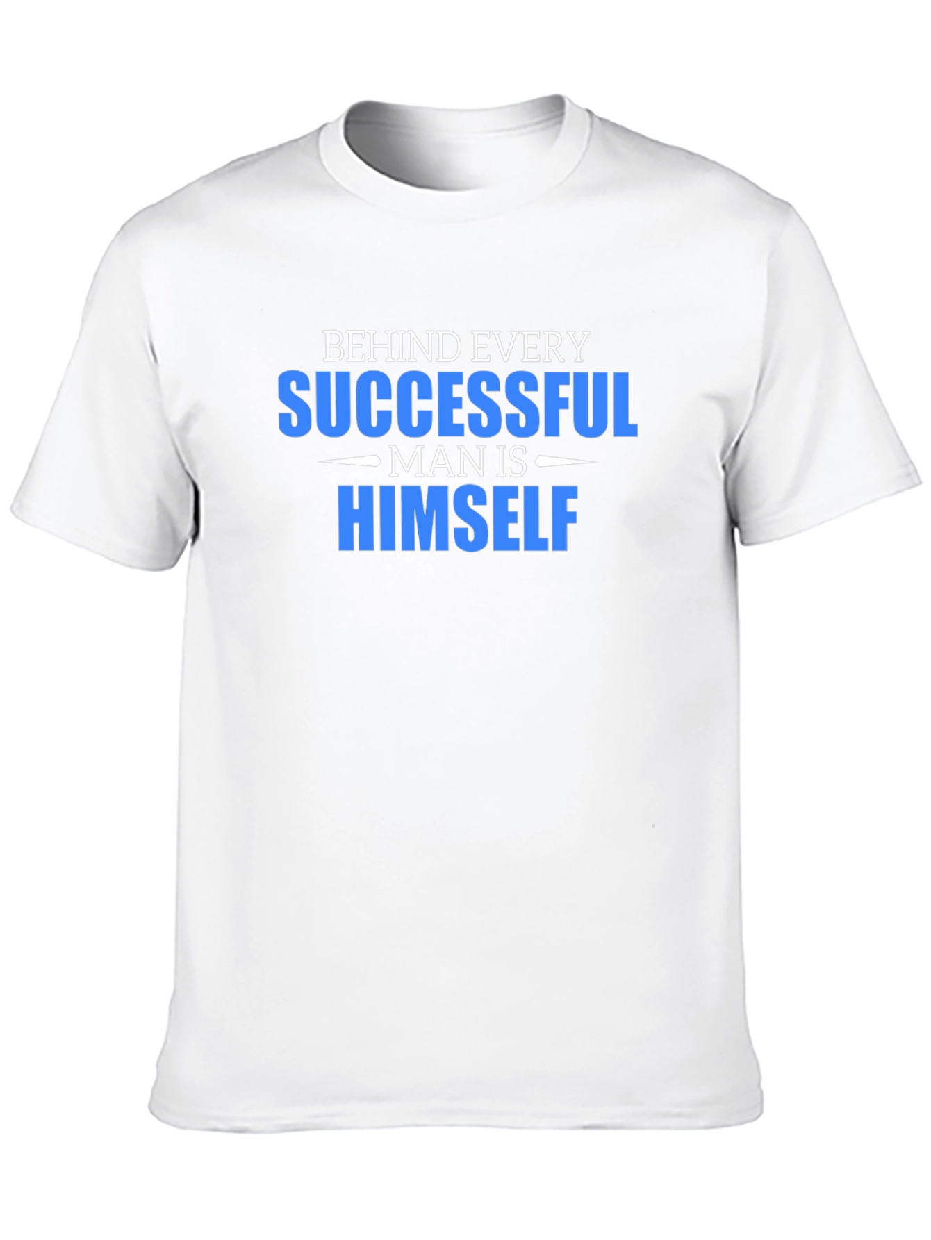 Successful Man Himself Graphic Tee - Black