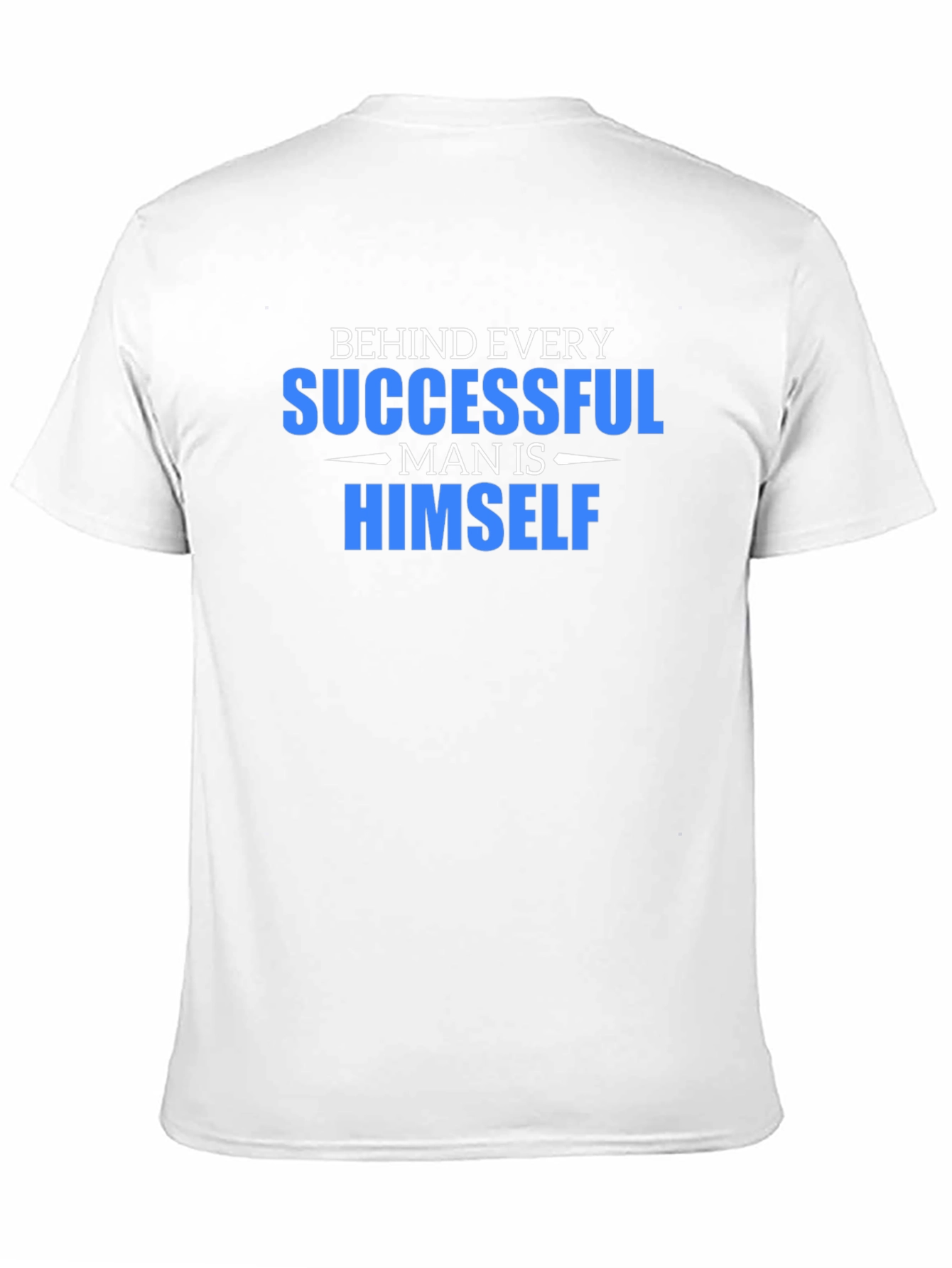 Successful Man Himself Graphic Tee - Black