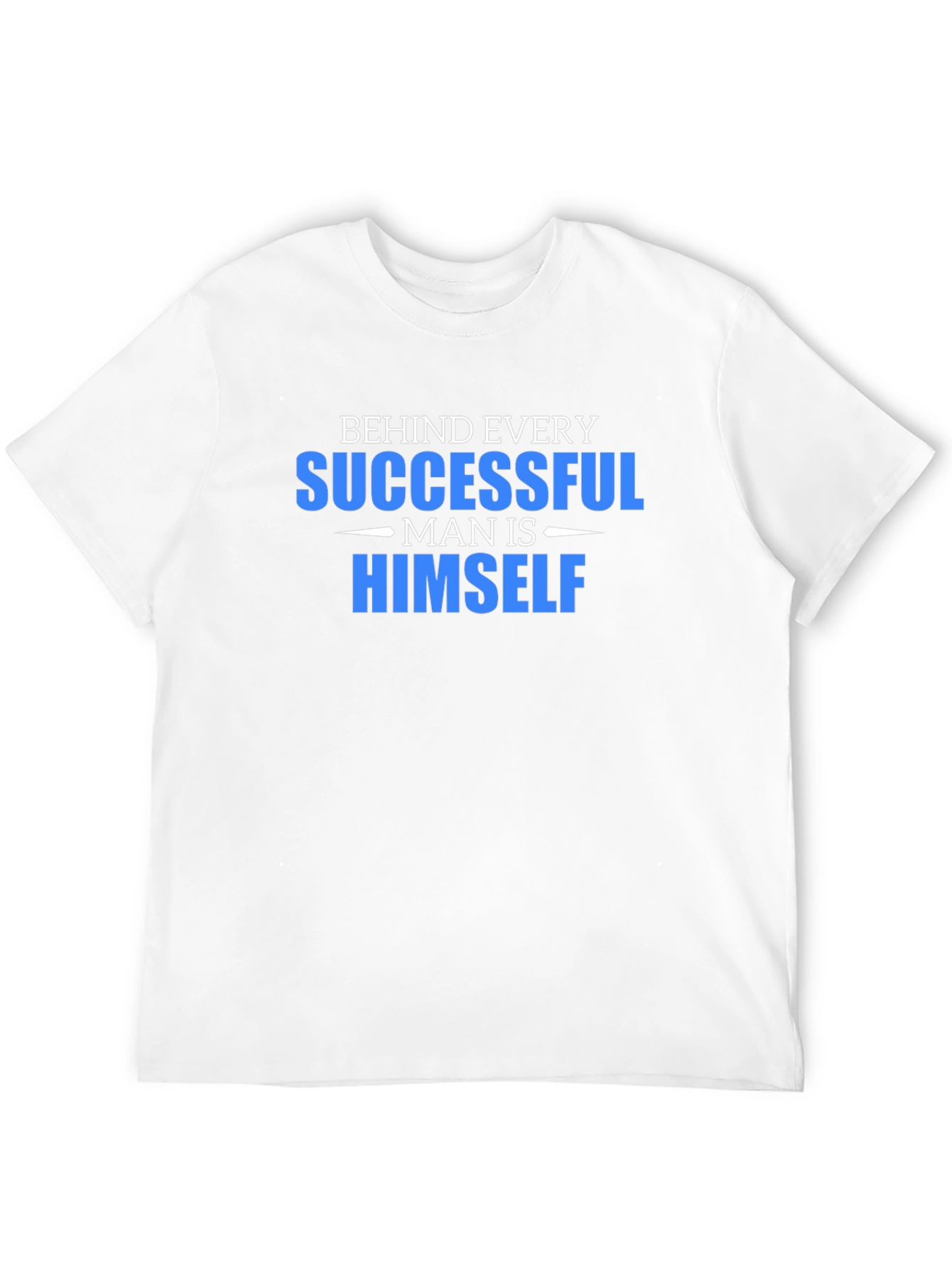 Successful Man Himself Graphic Tee - Black
