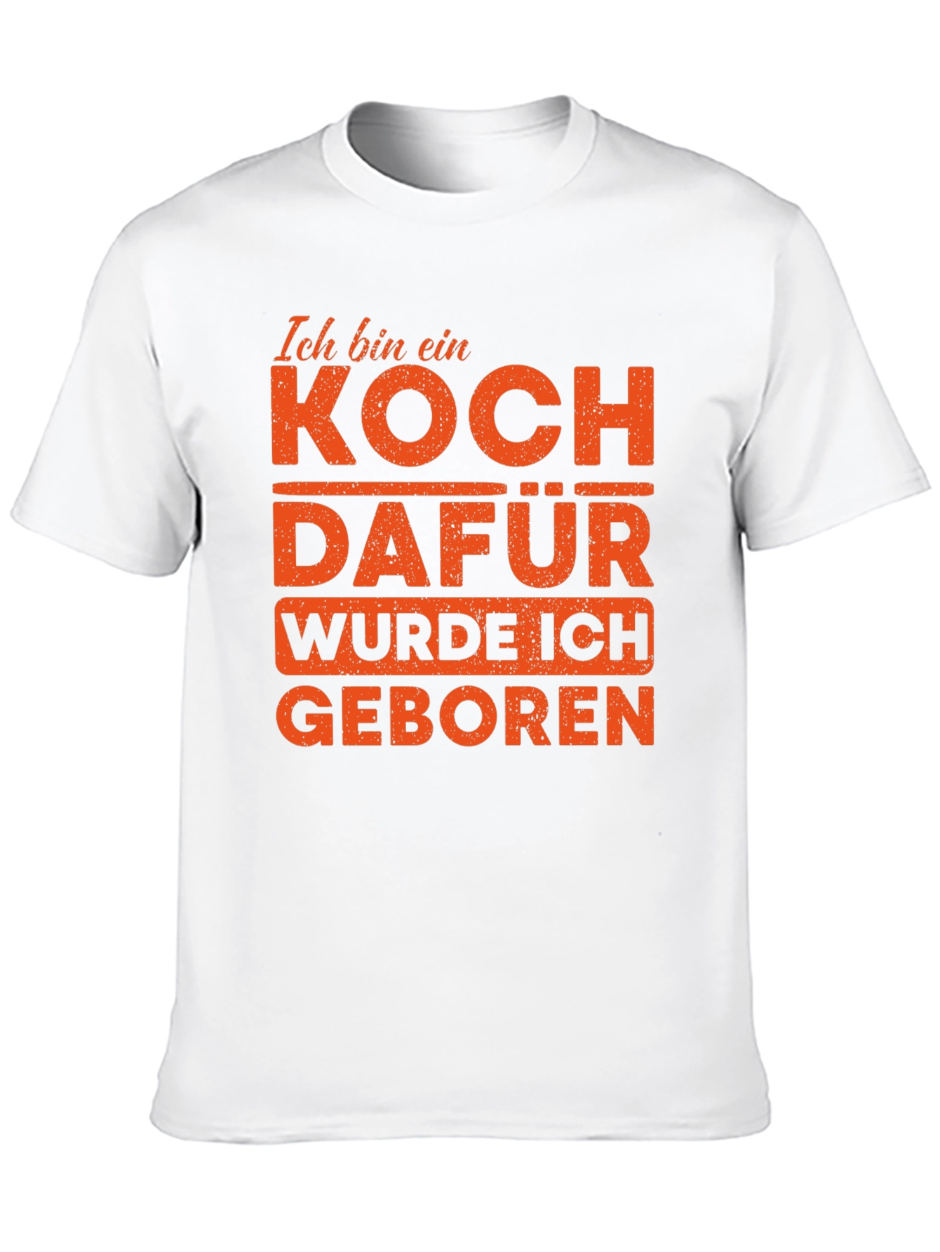 Chef T-Shirt: I Was Born to Cook