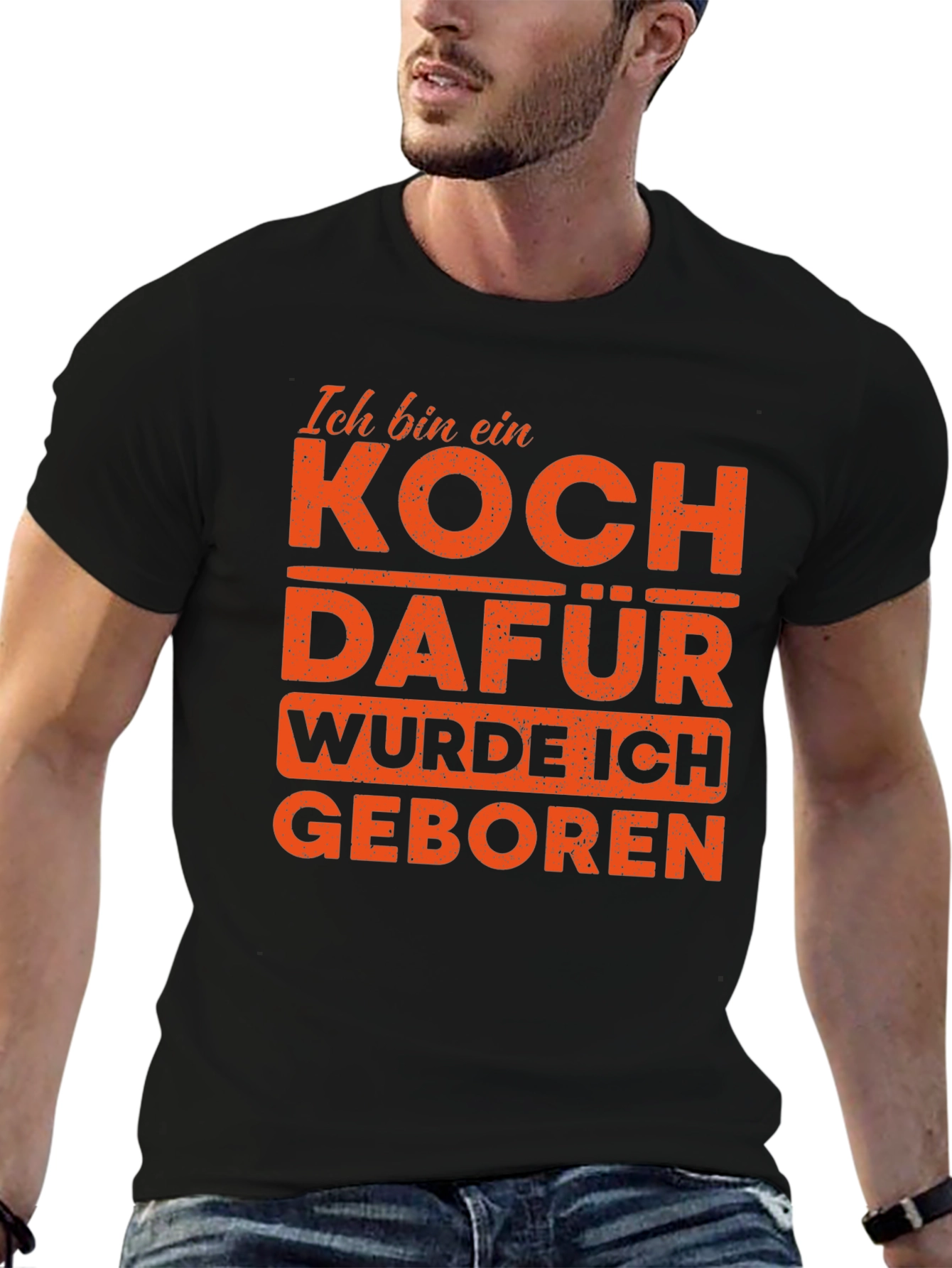 Chef T-Shirt: I Was Born to Cook