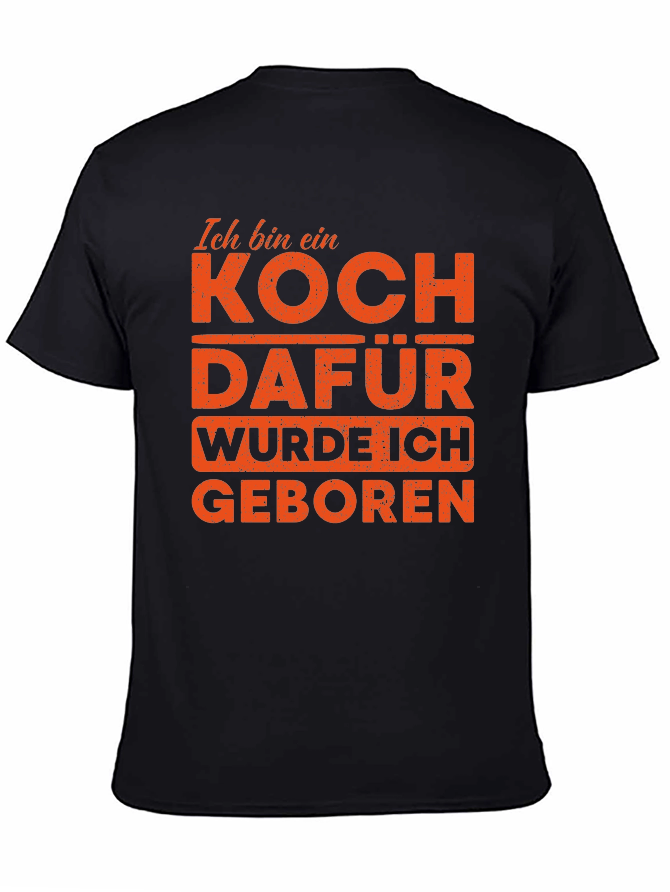 Chef T-Shirt: I Was Born to Cook