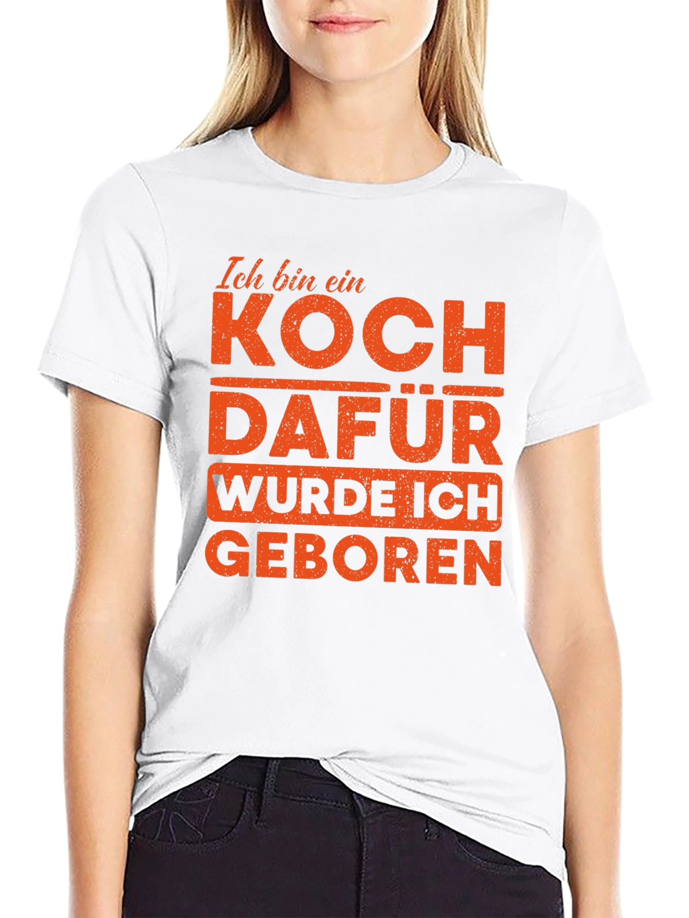 Chef T-Shirt: I Was Born to Cook