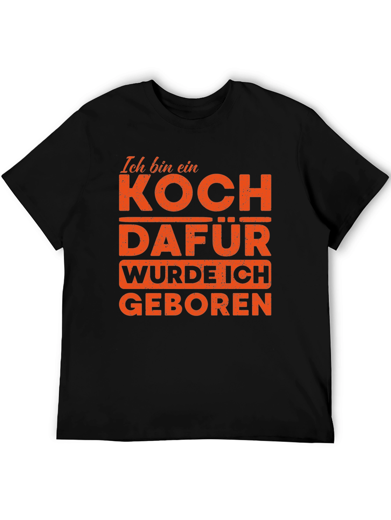 Chef T-Shirt: I Was Born to Cook