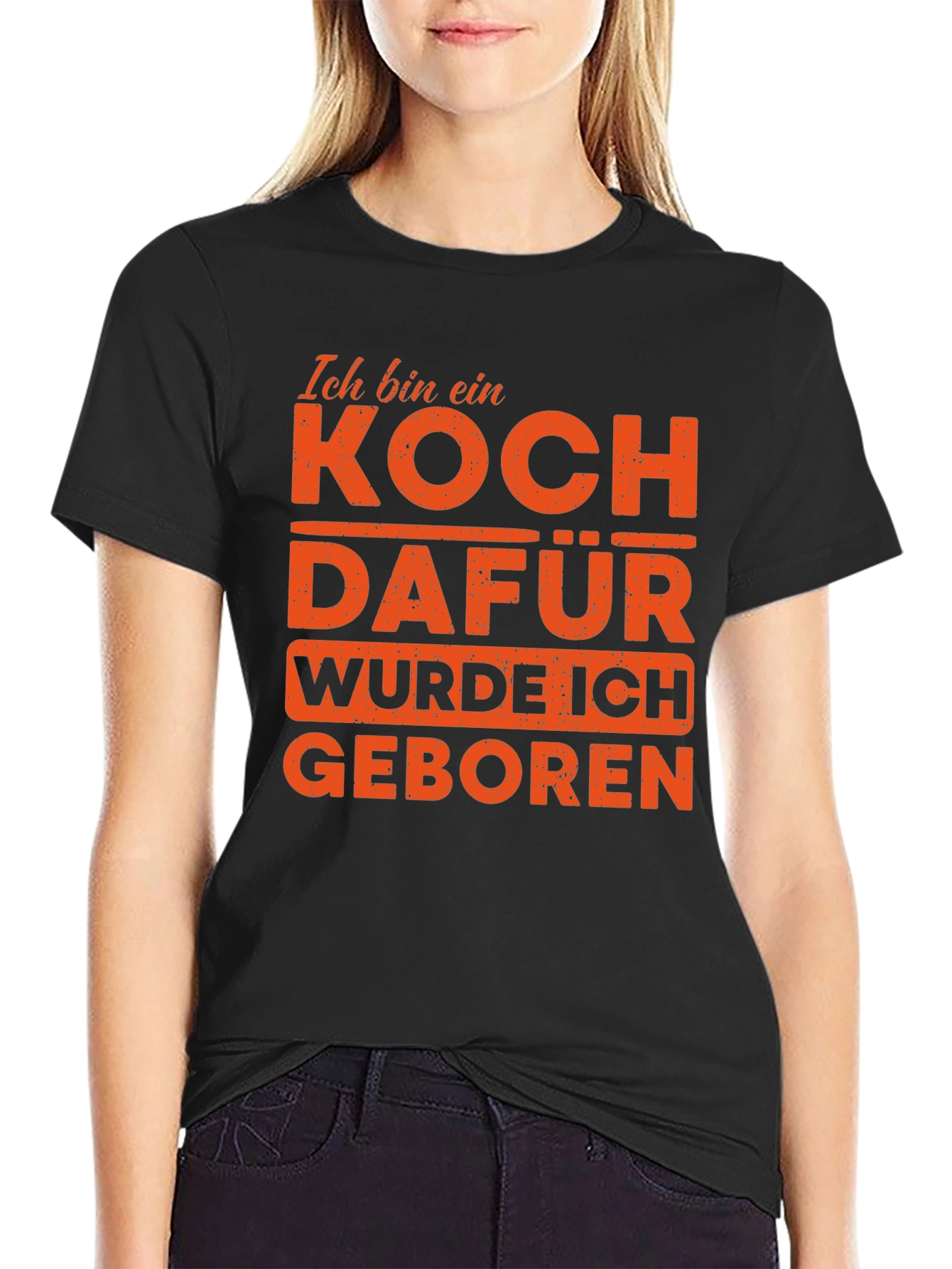 Chef T-Shirt: I Was Born to Cook