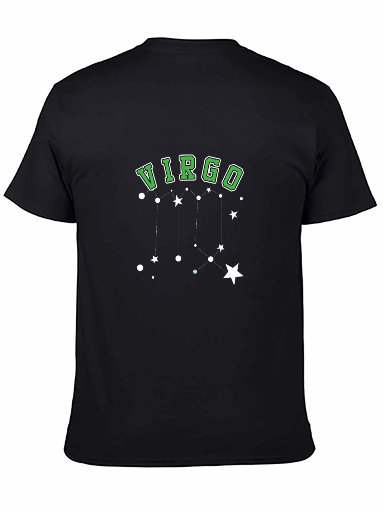 Virgo Constellation Graphic Tee - Zodiac Sign Shirt