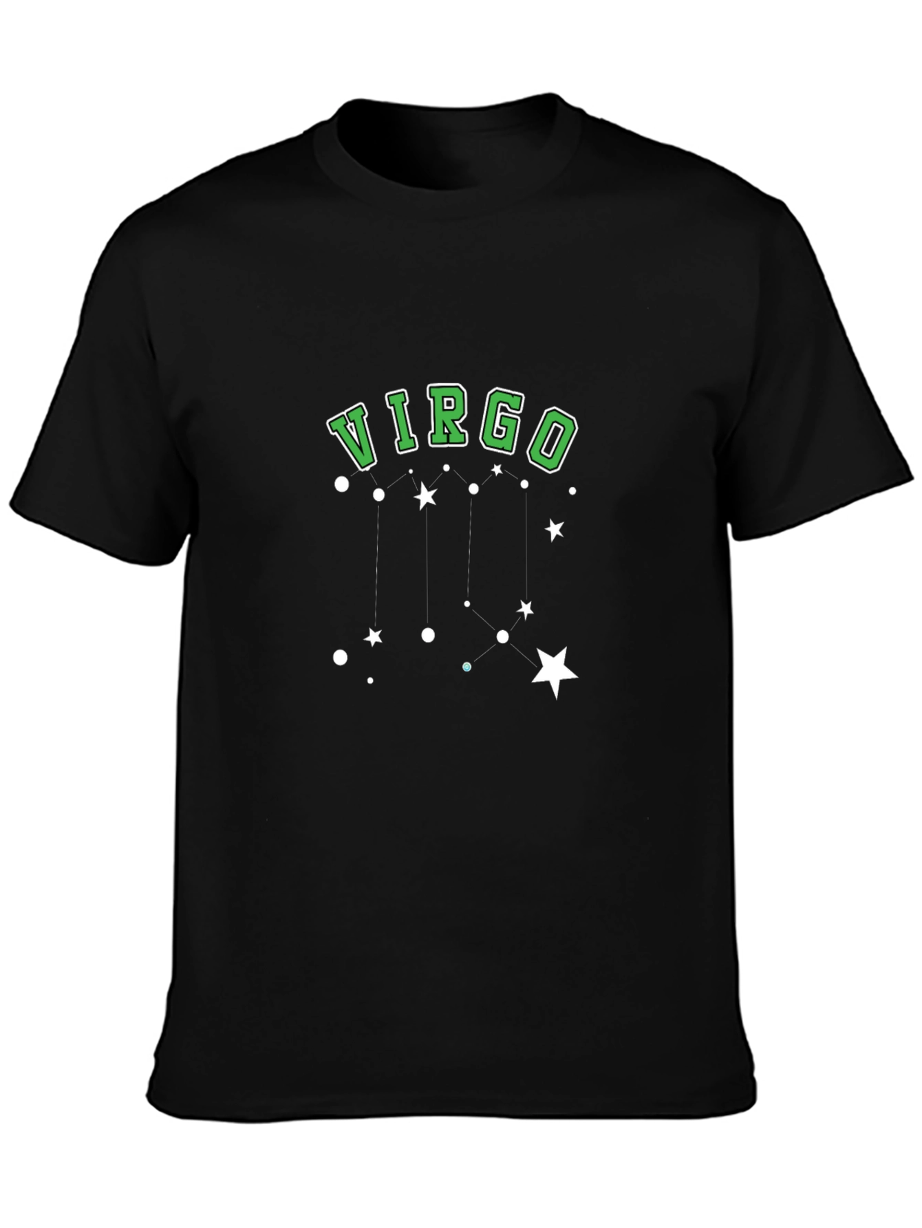 Virgo Constellation Graphic Tee - Zodiac Sign Shirt
