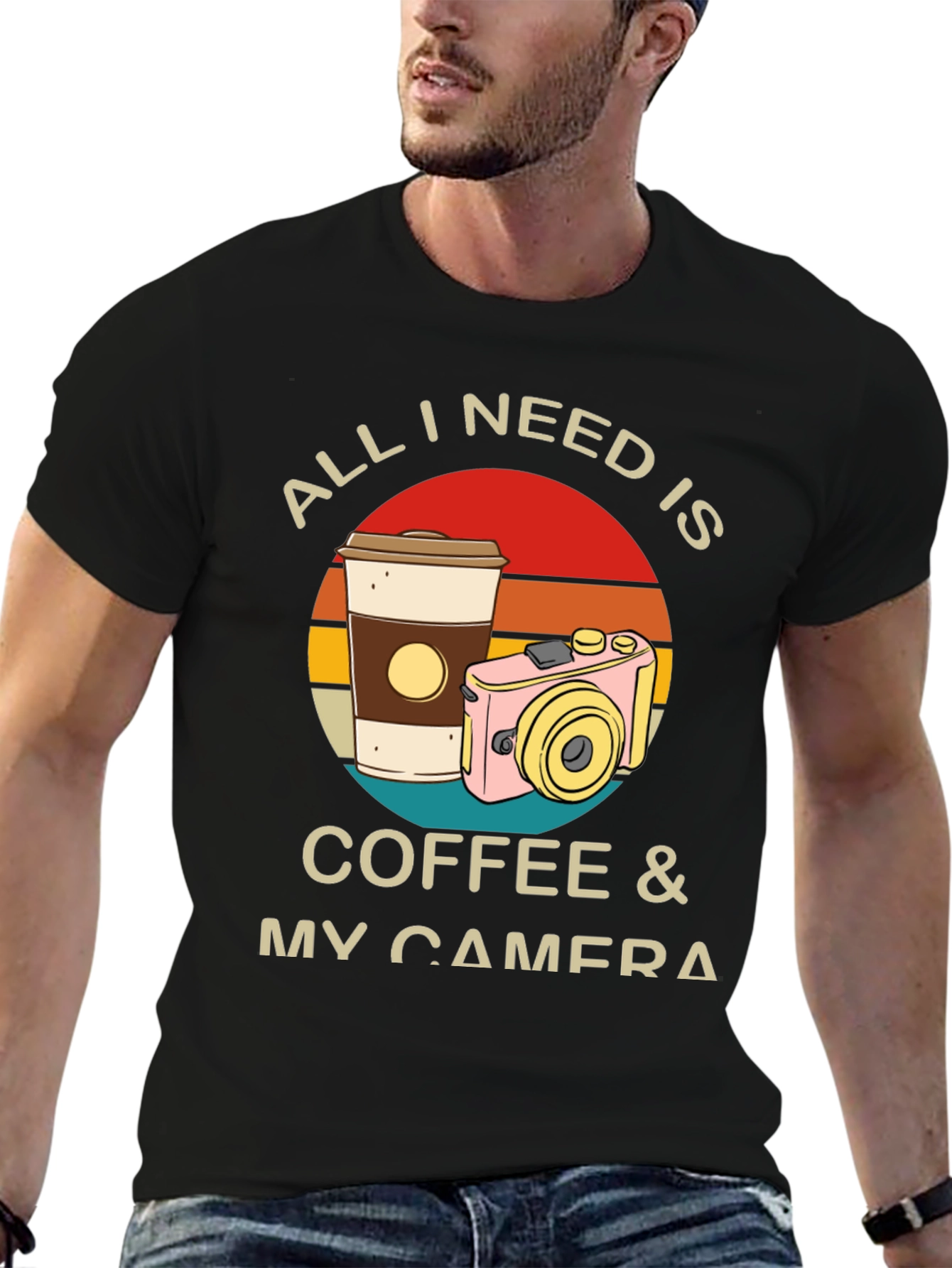 All I Need Is Coffee & My Camera T-Shirt