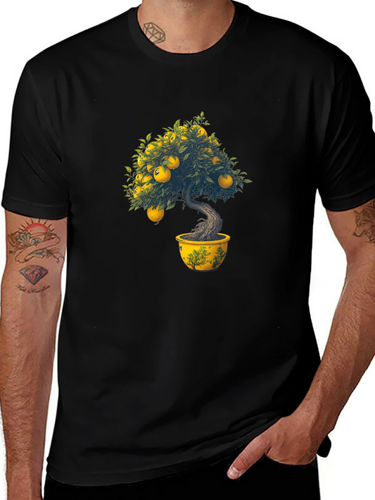 Bonsai Tree Graphic T-Shirt - Unique Design