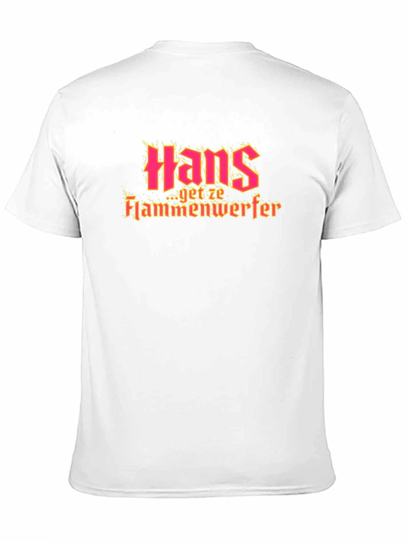 Hans Getze Flammenwerfer T-Shirt