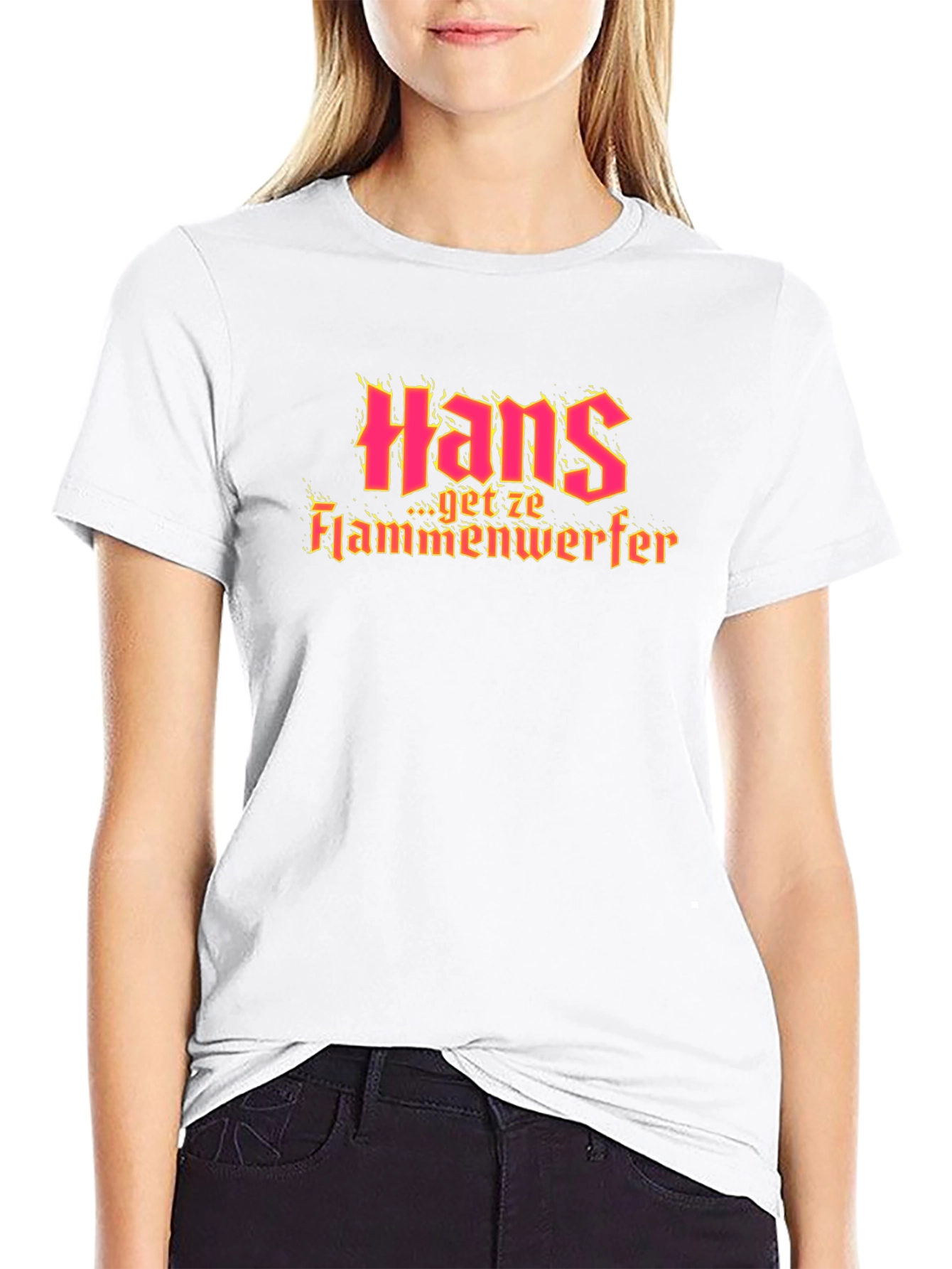 Hans Getze Flammenwerfer T-Shirt