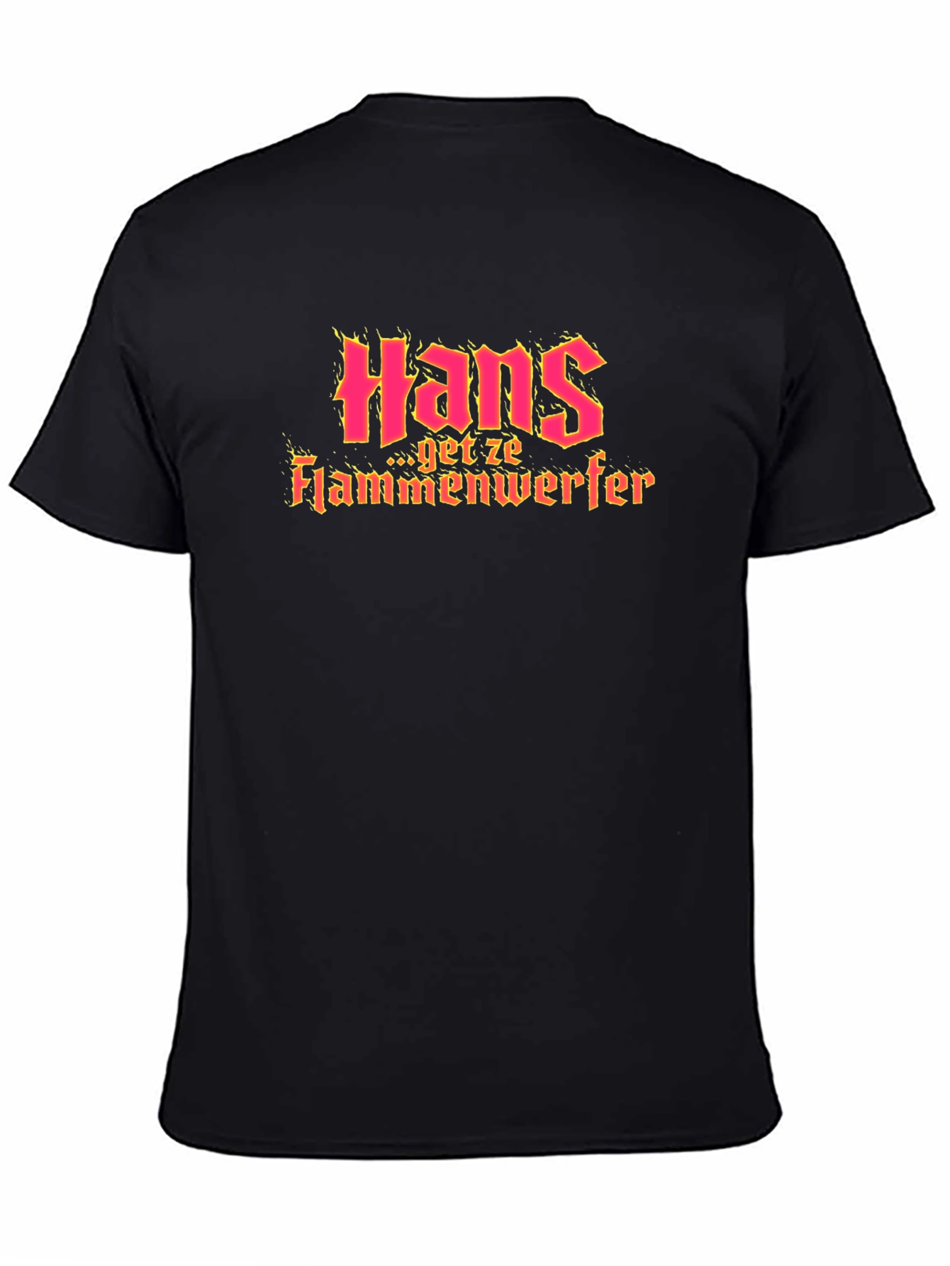 Hans Getze Flammenwerfer T-Shirt