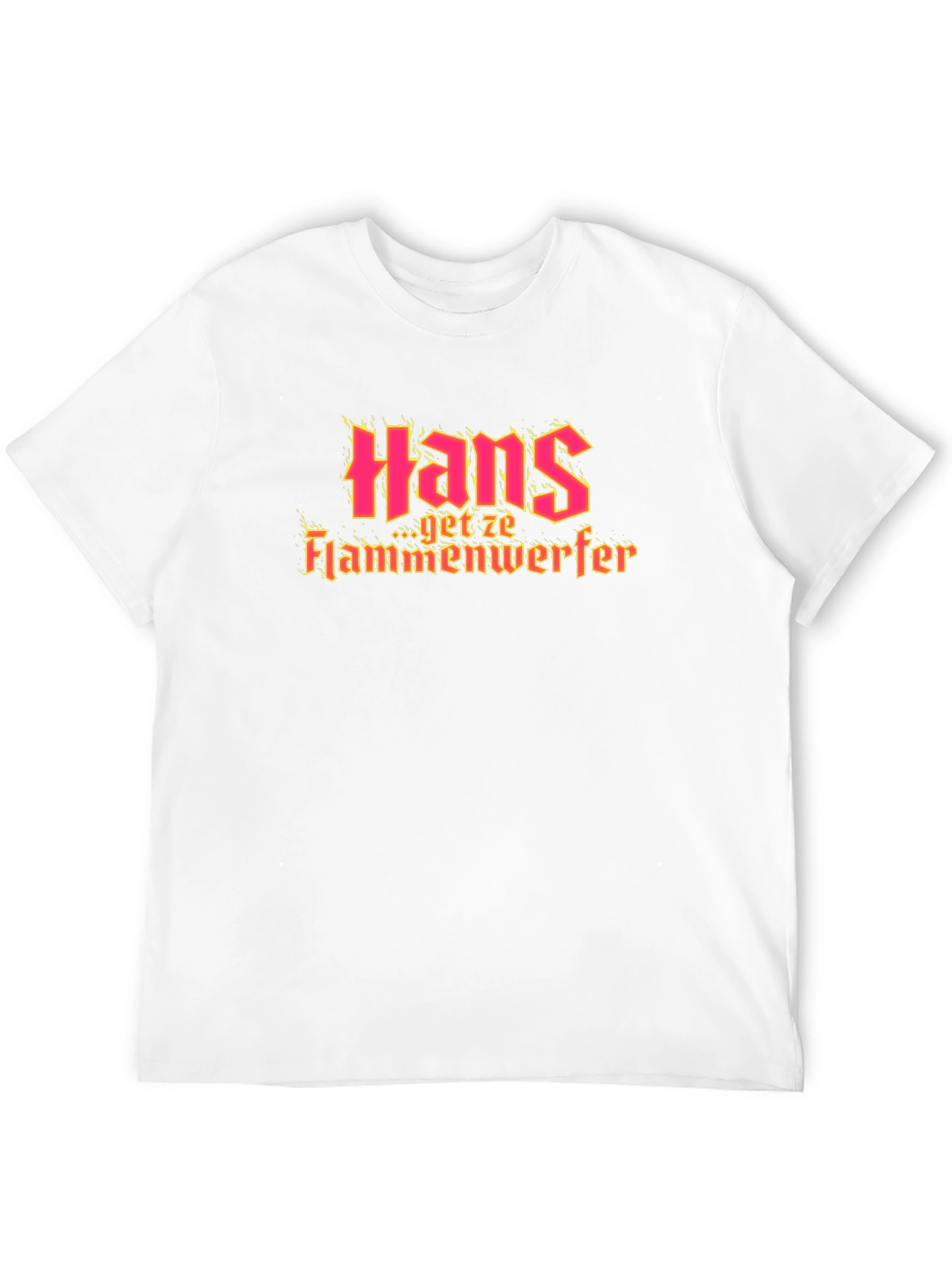 Hans Getze Flammenwerfer T-Shirt
