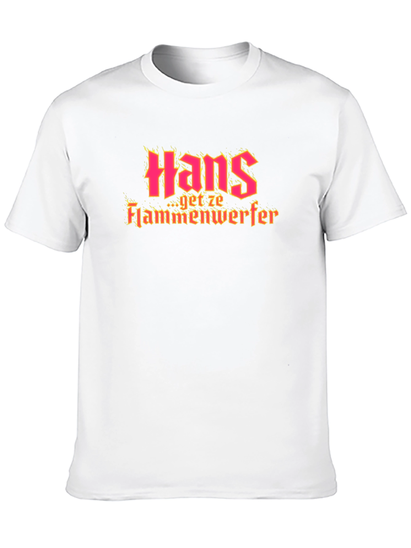 Hans Getze Flammenwerfer T-Shirt
