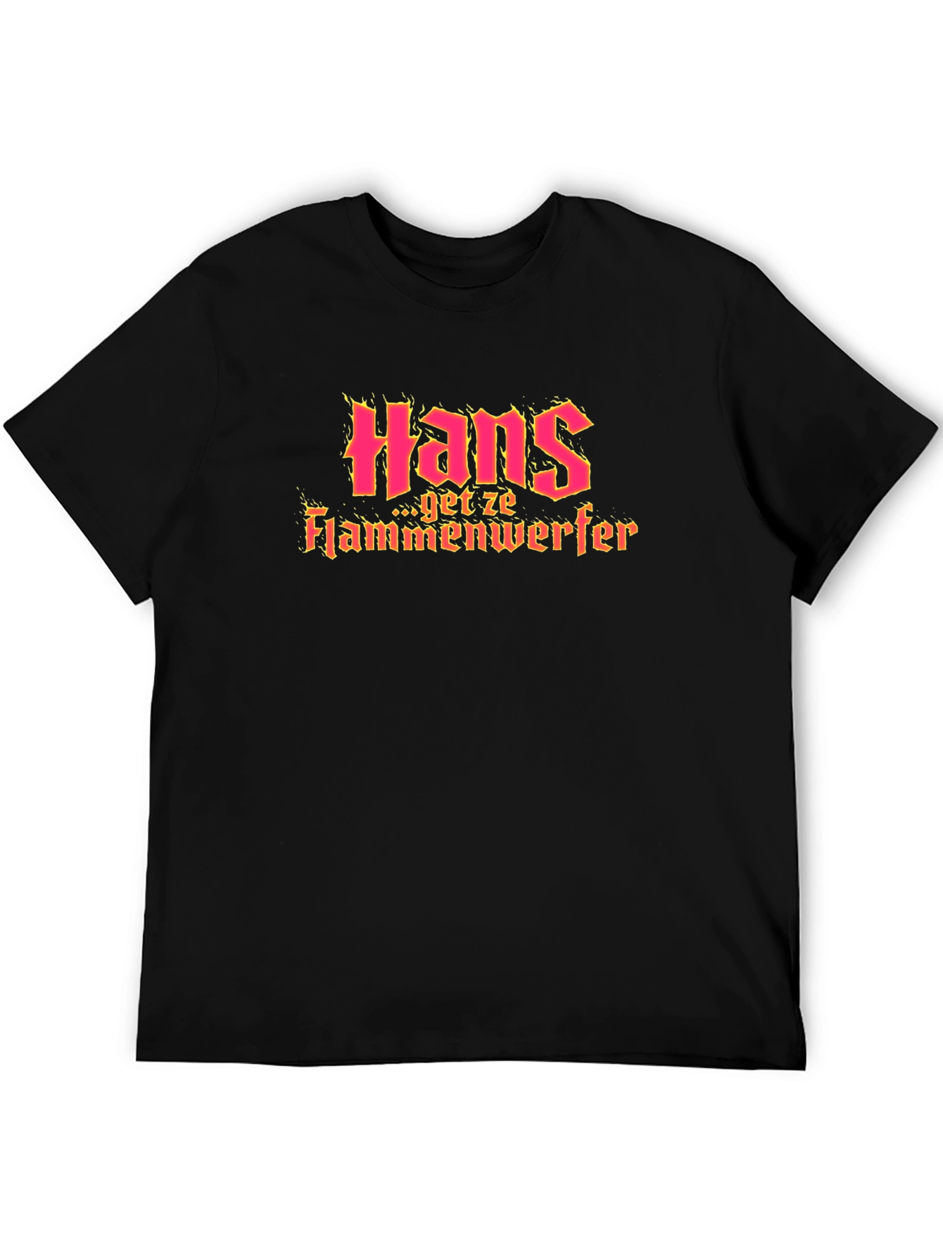 Hans Getze Flammenwerfer T-Shirt