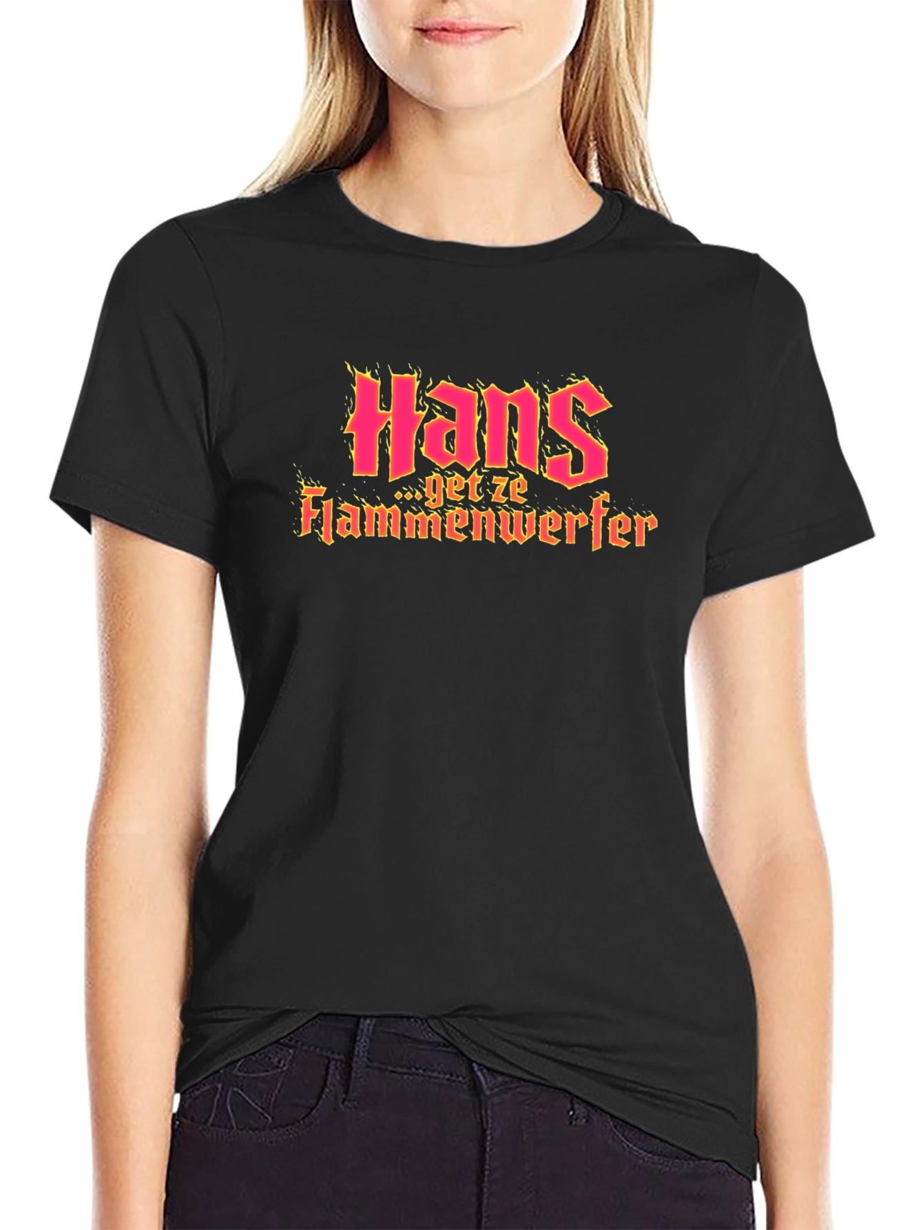 Hans Getze Flammenwerfer T-Shirt