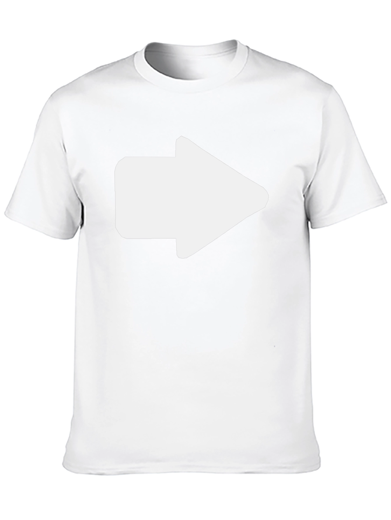 Right Arrow Graphic Tee - Classic Black T-Shirt