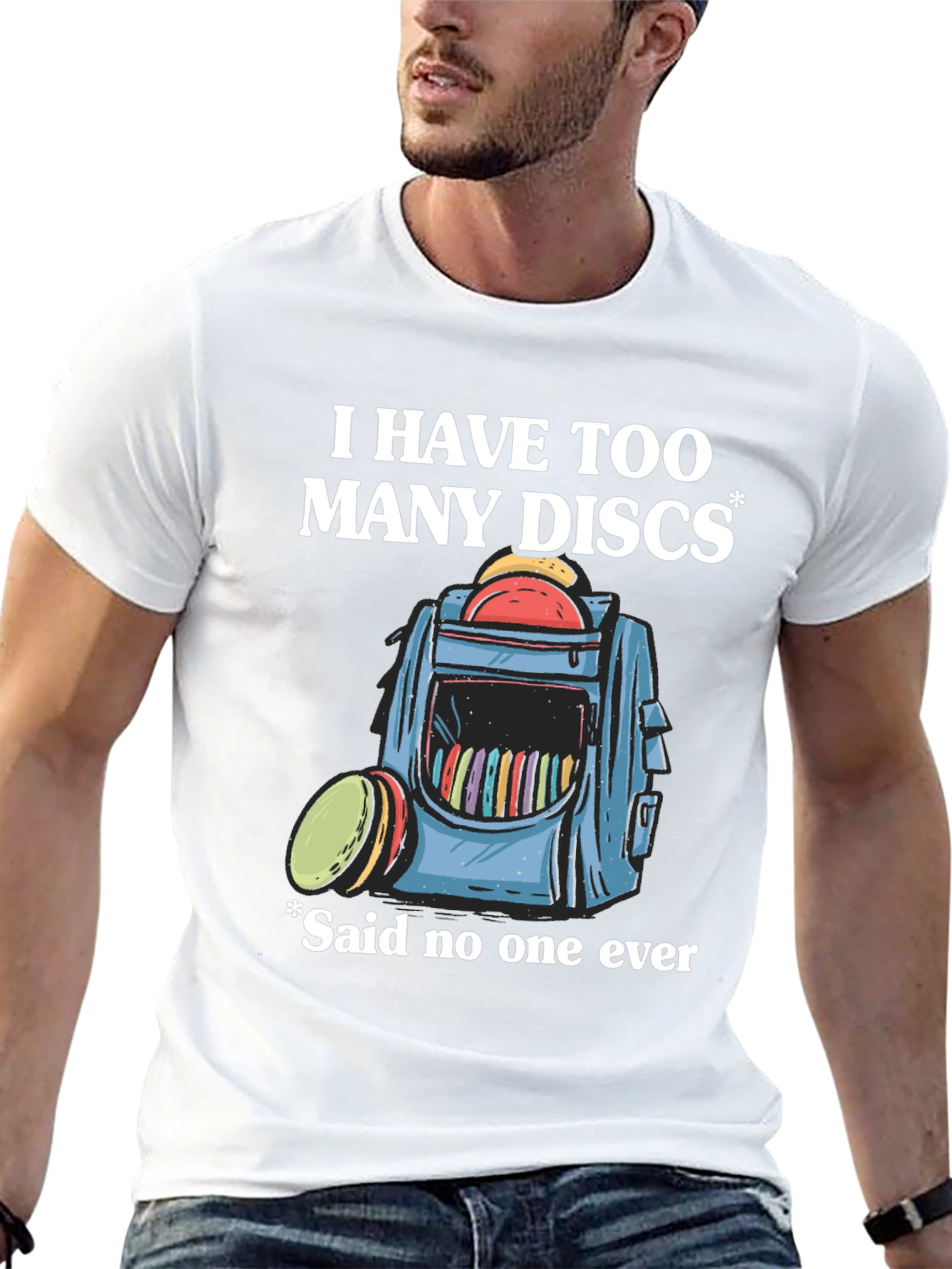 Too Many Discs Disc Golf T-Shirt