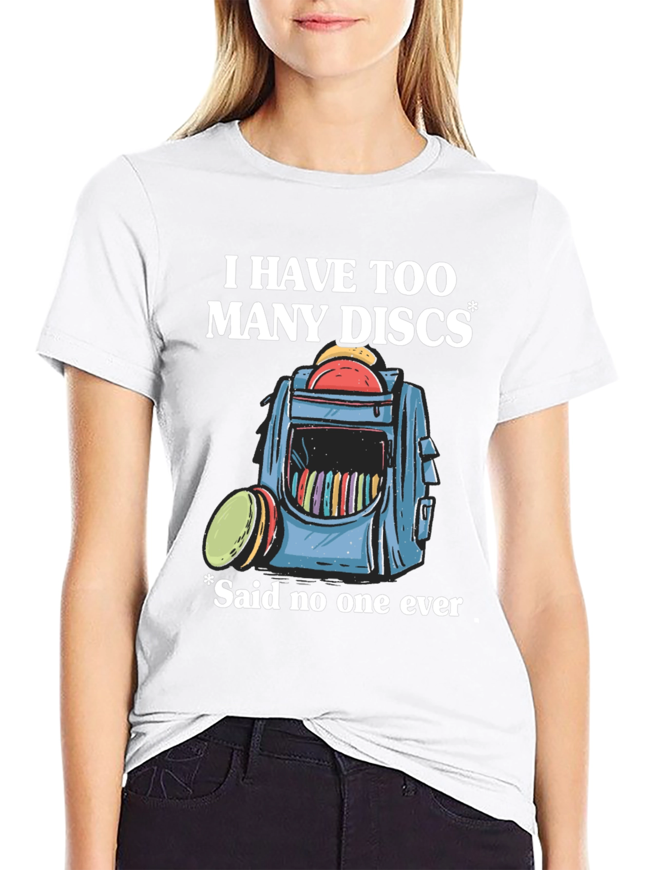 Too Many Discs Disc Golf T-Shirt