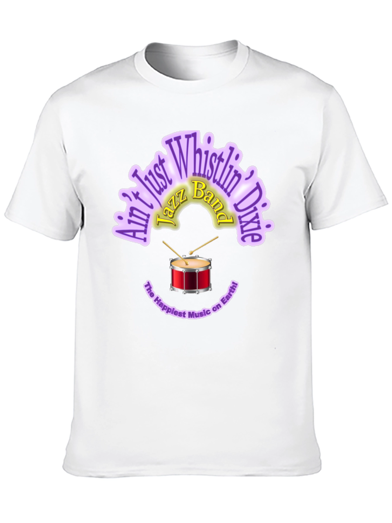 Aint Just Whistlin Dixie Jazz Band T-Shirt