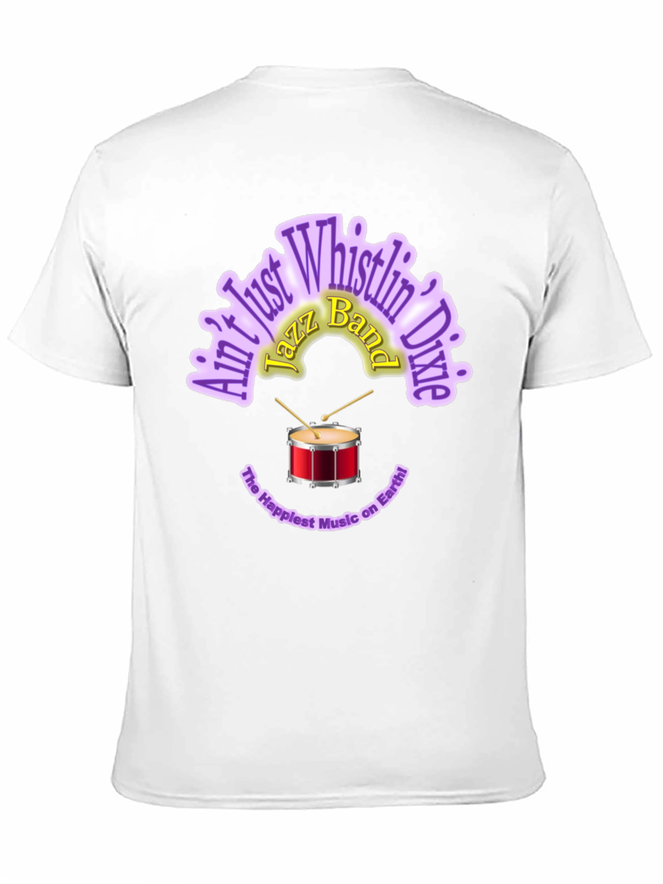 Aint Just Whistlin Dixie Jazz Band T-Shirt