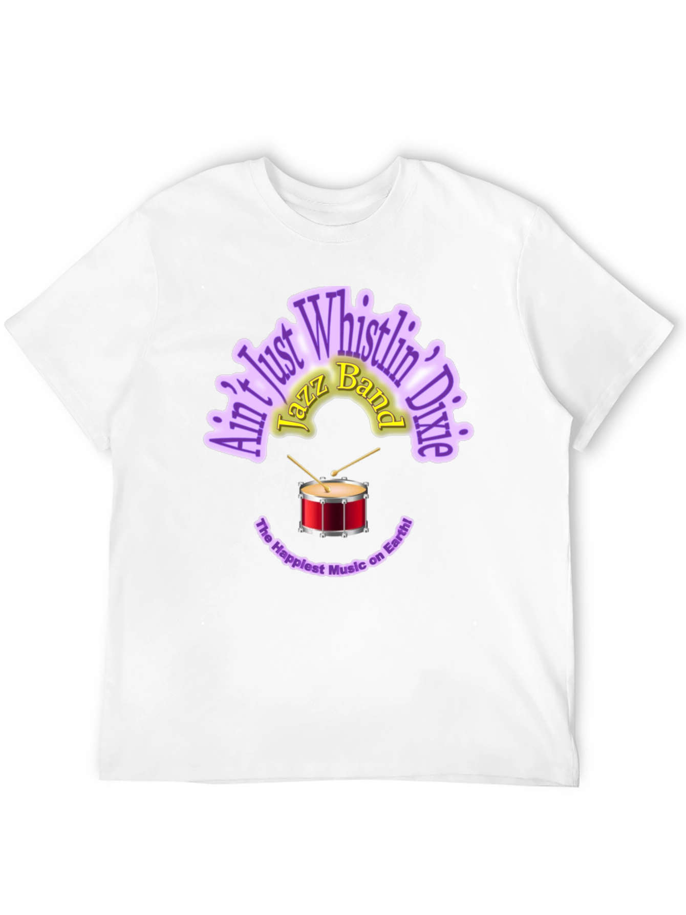 Aint Just Whistlin Dixie Jazz Band T-Shirt