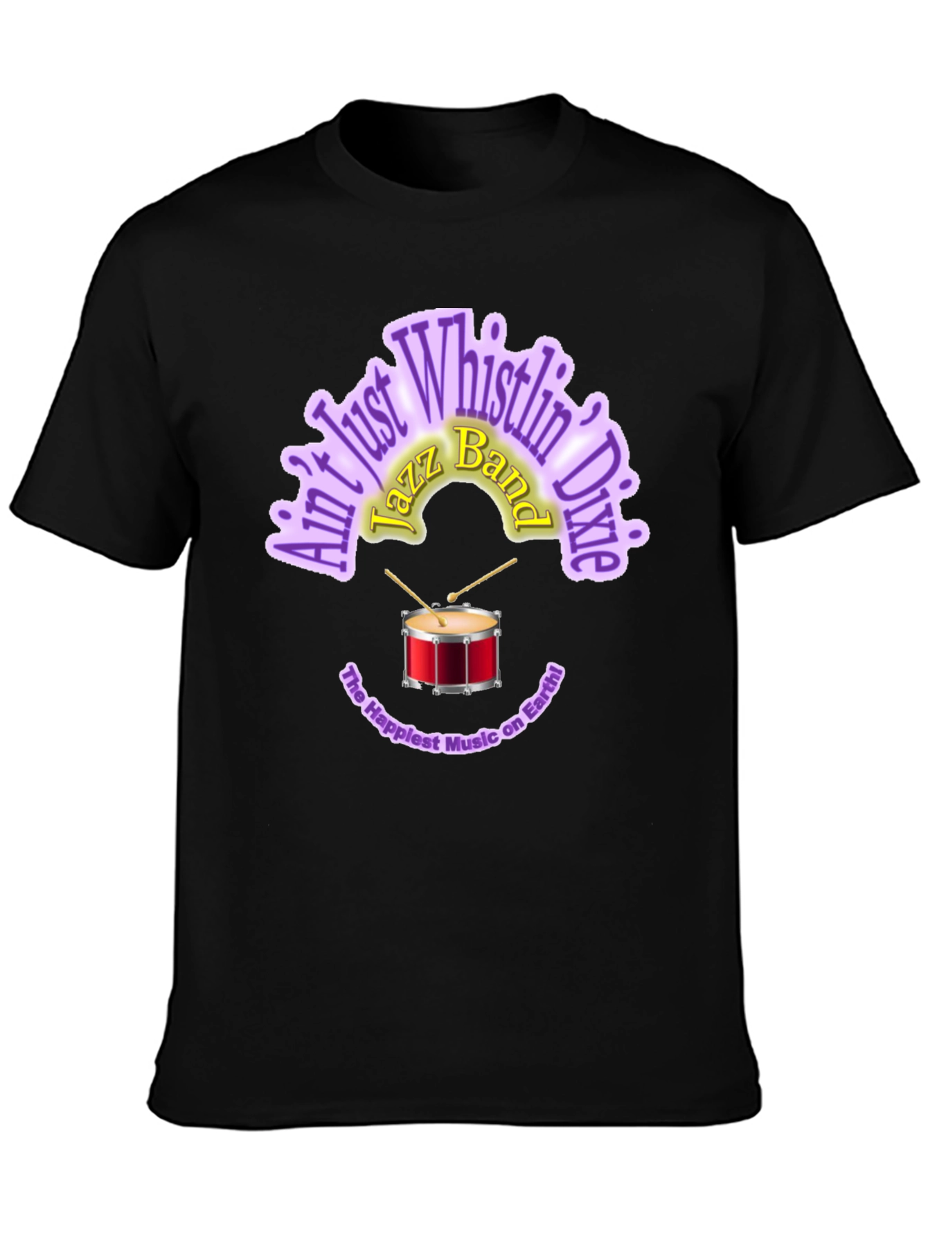 Aint Just Whistlin Dixie Jazz Band T-Shirt