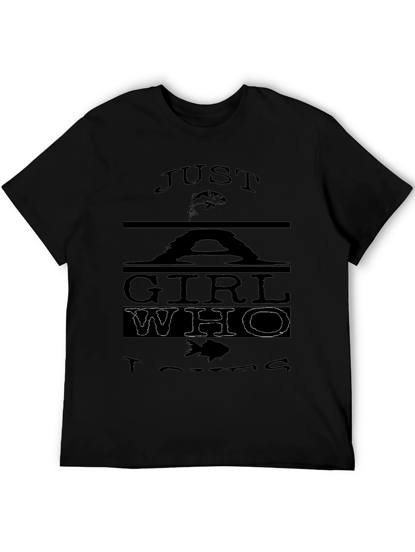 Just a Girl Who Loves Fishing T-Shirt