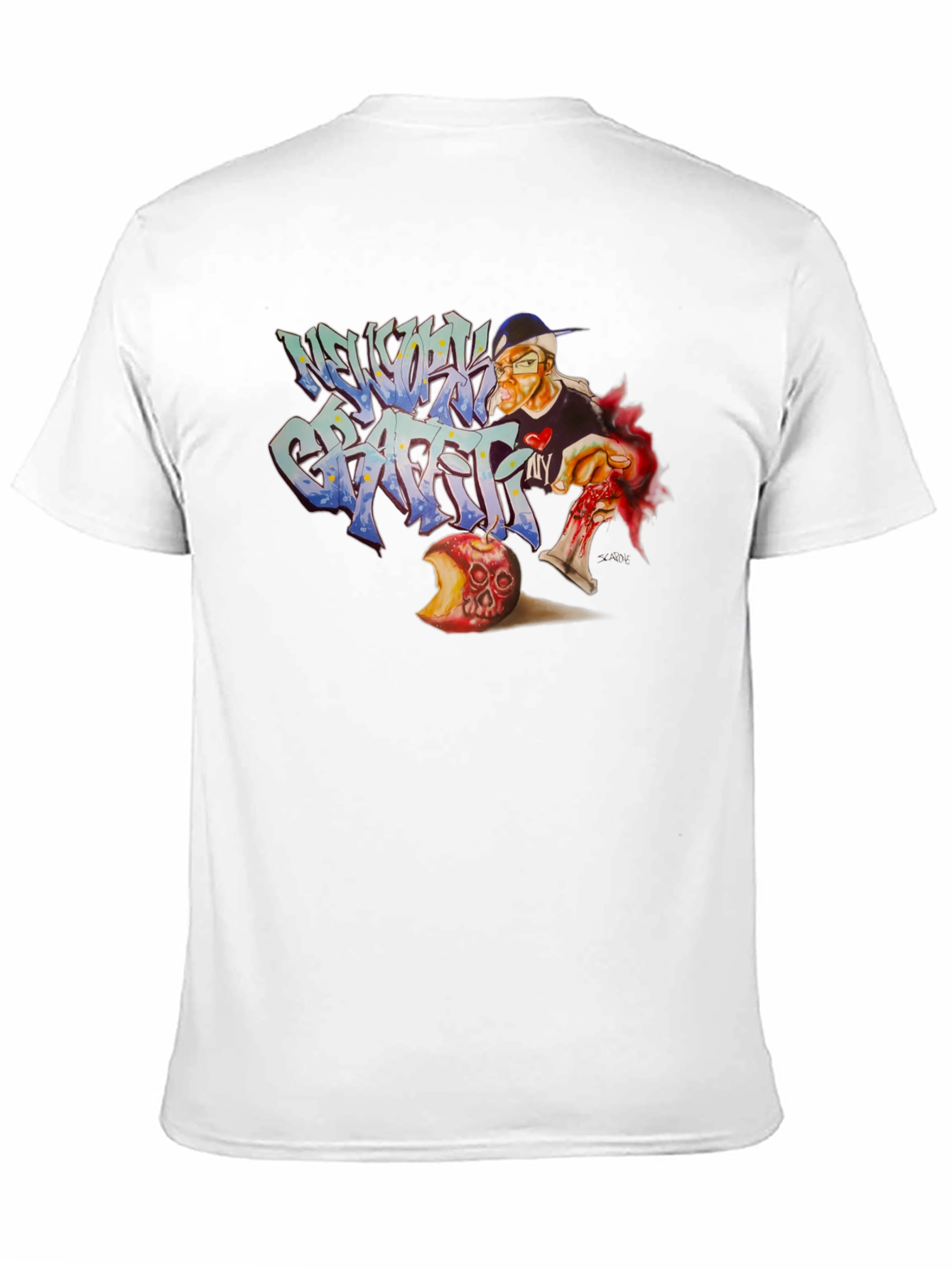 New York Graffiti T-Shirt - Urban Art Style