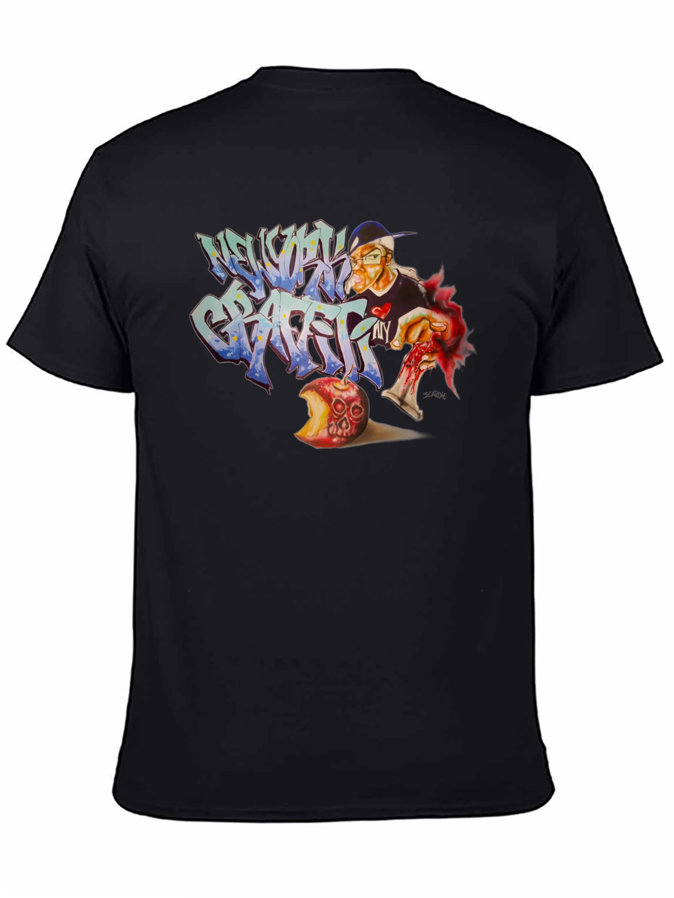 New York Graffiti T-Shirt - Urban Art Style