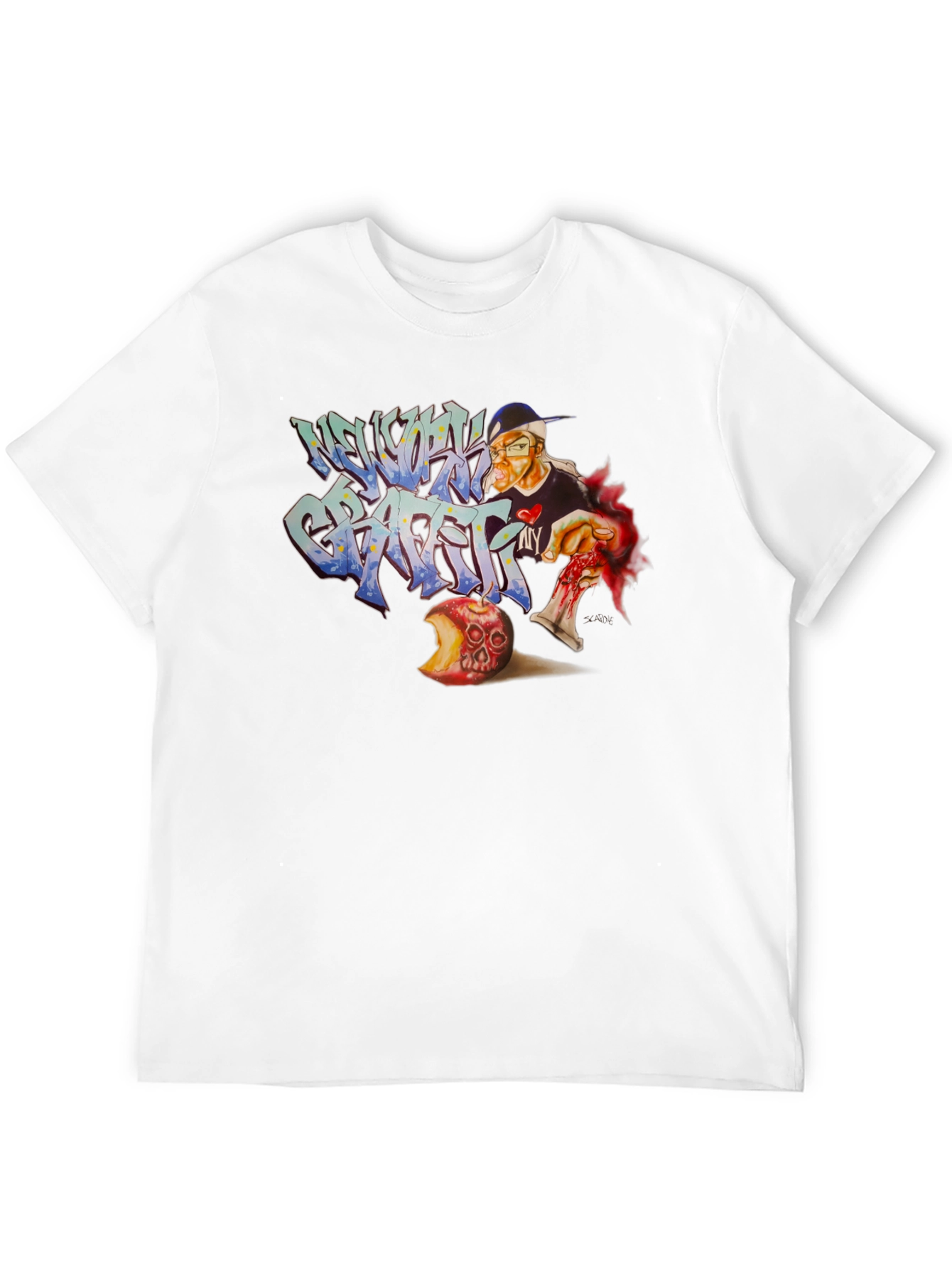New York Graffiti T-Shirt - Urban Art Style