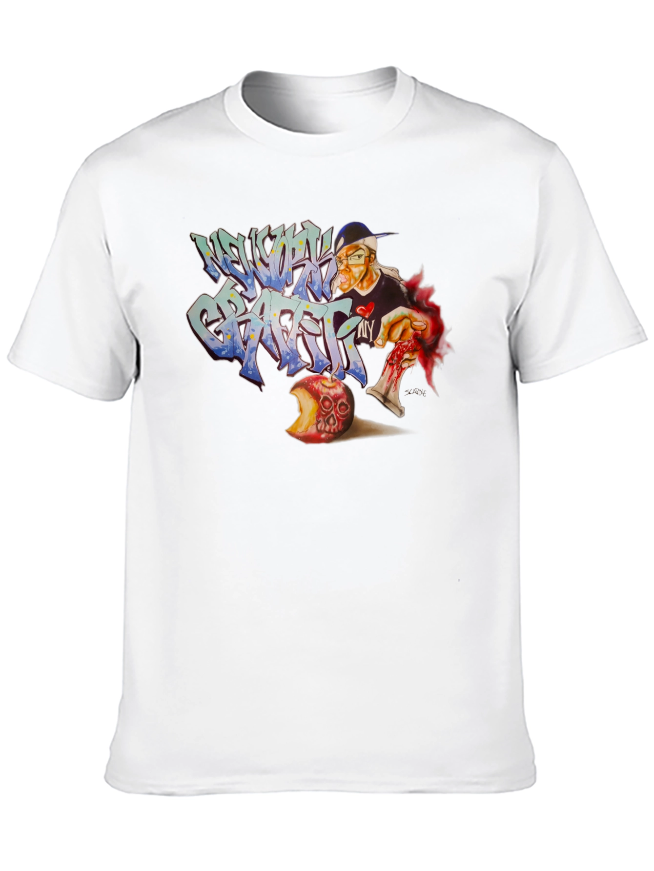 New York Graffiti T-Shirt - Urban Art Style