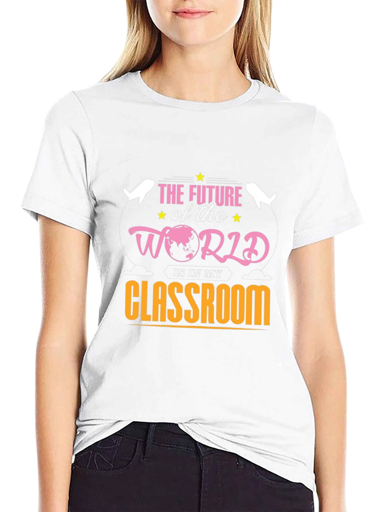 Future World Classroom Graphic Tee