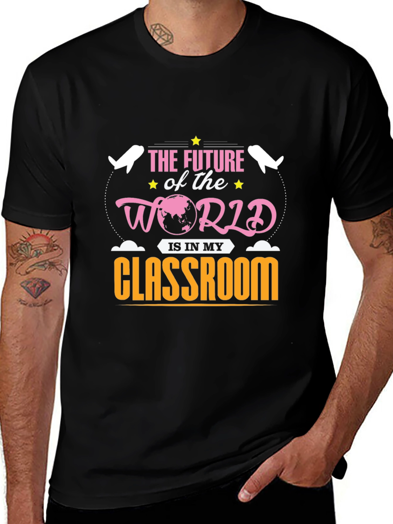 Future World Classroom Graphic Tee