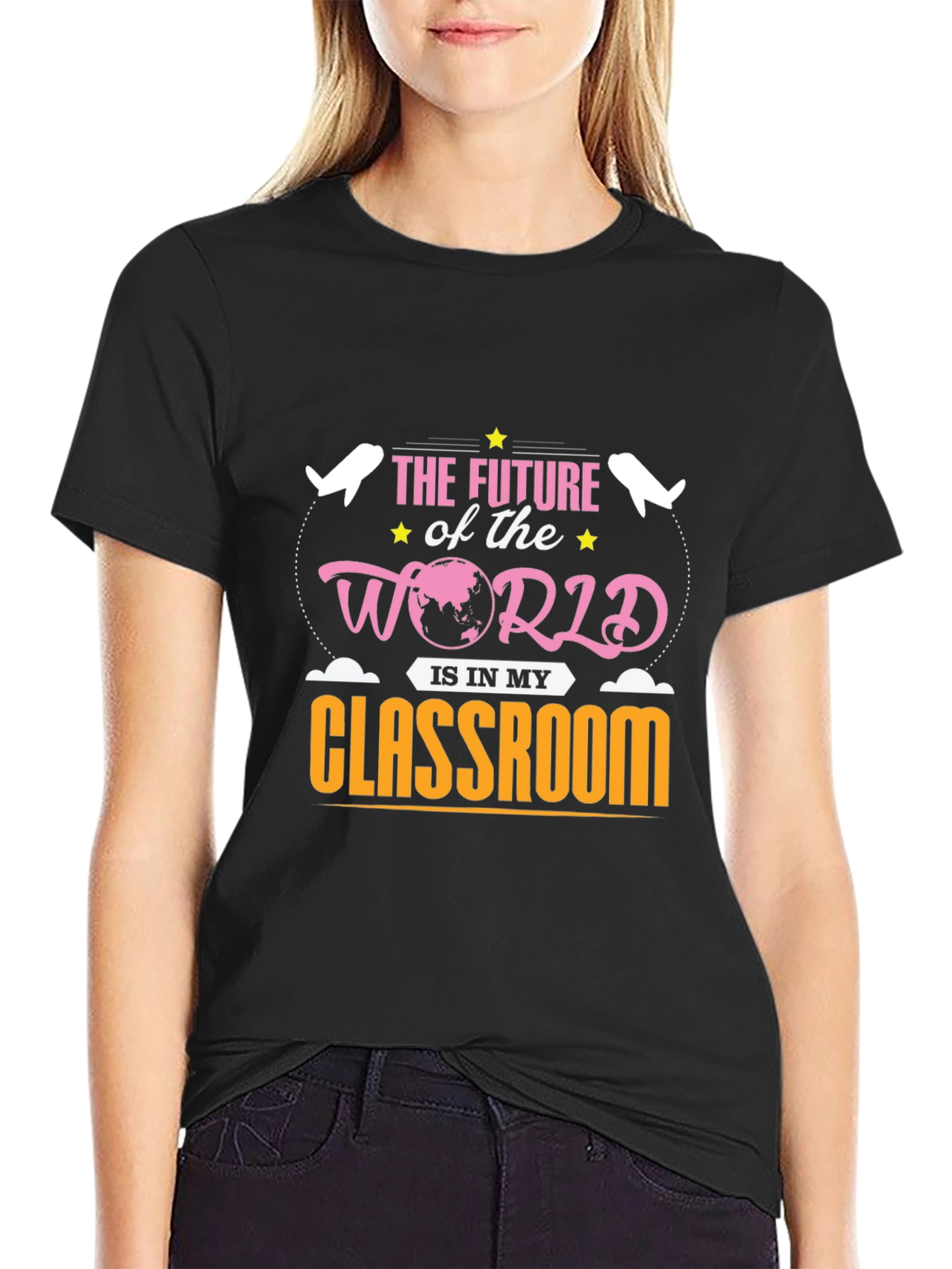 Future World Classroom Graphic Tee