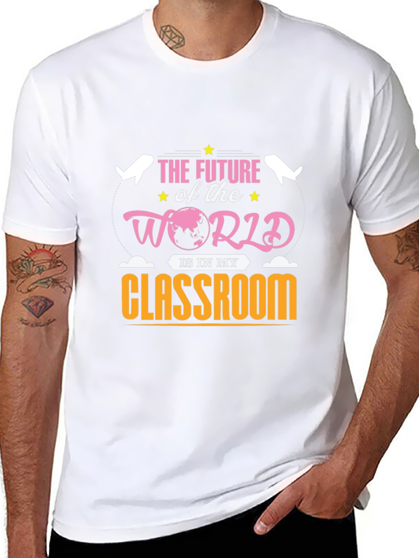 Future World Classroom Graphic Tee