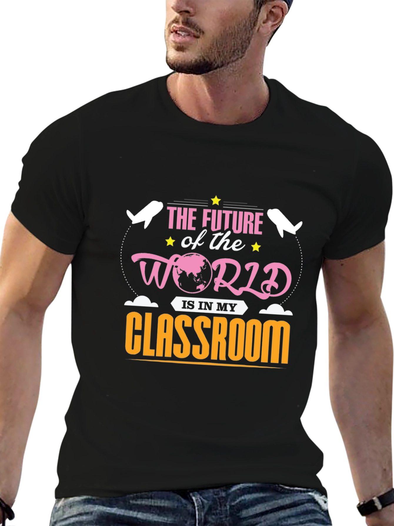 Future World Classroom Graphic Tee
