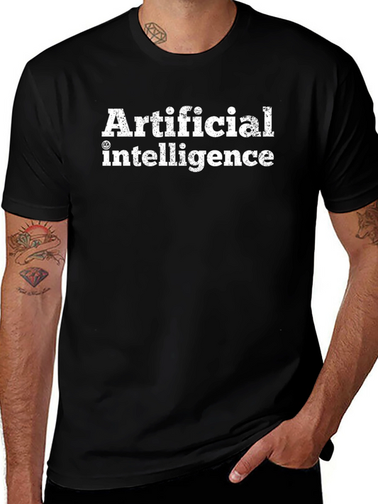 Artificial Intelligence Graphic Tee - Black