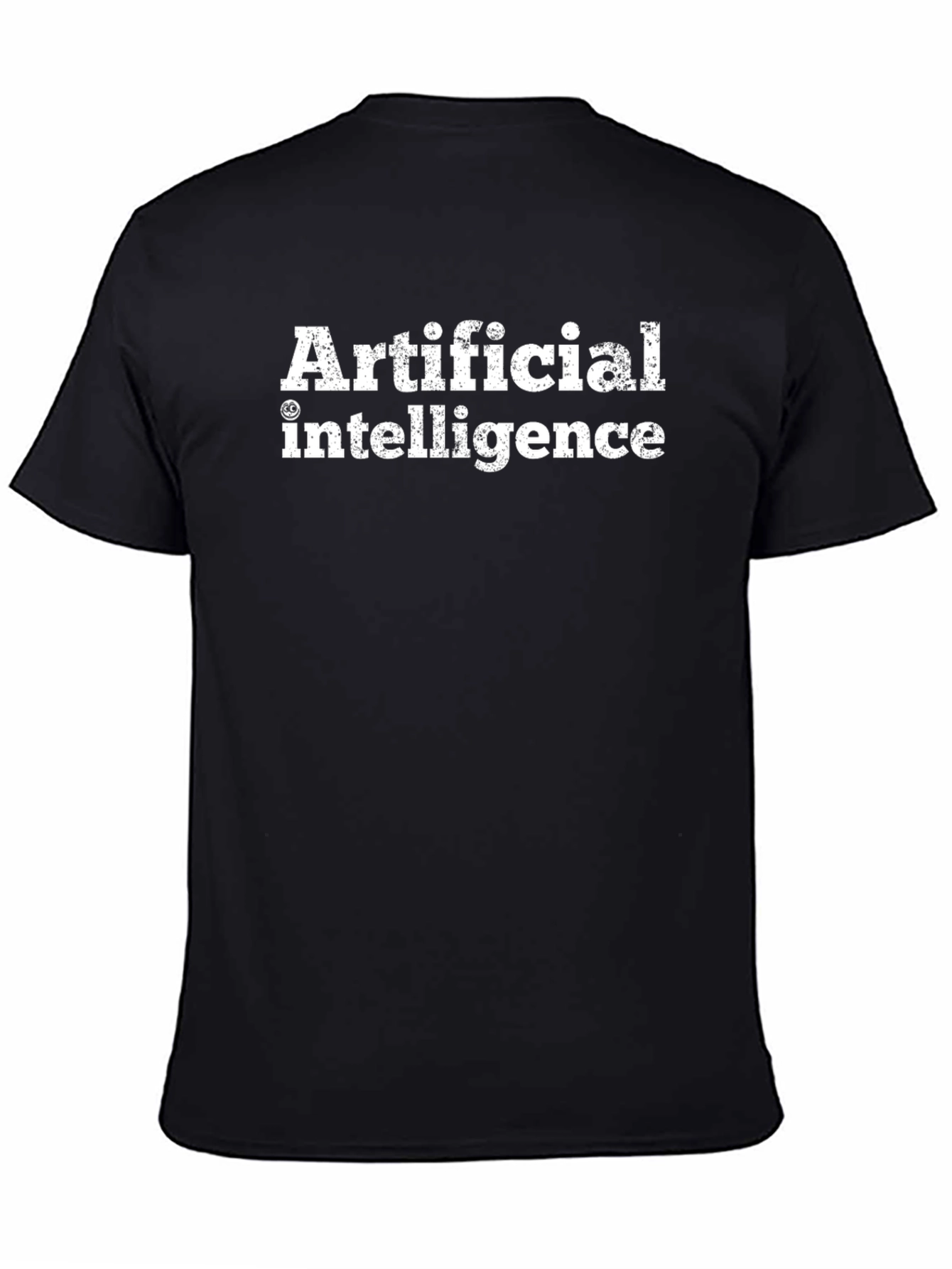 Artificial Intelligence Graphic Tee - Black