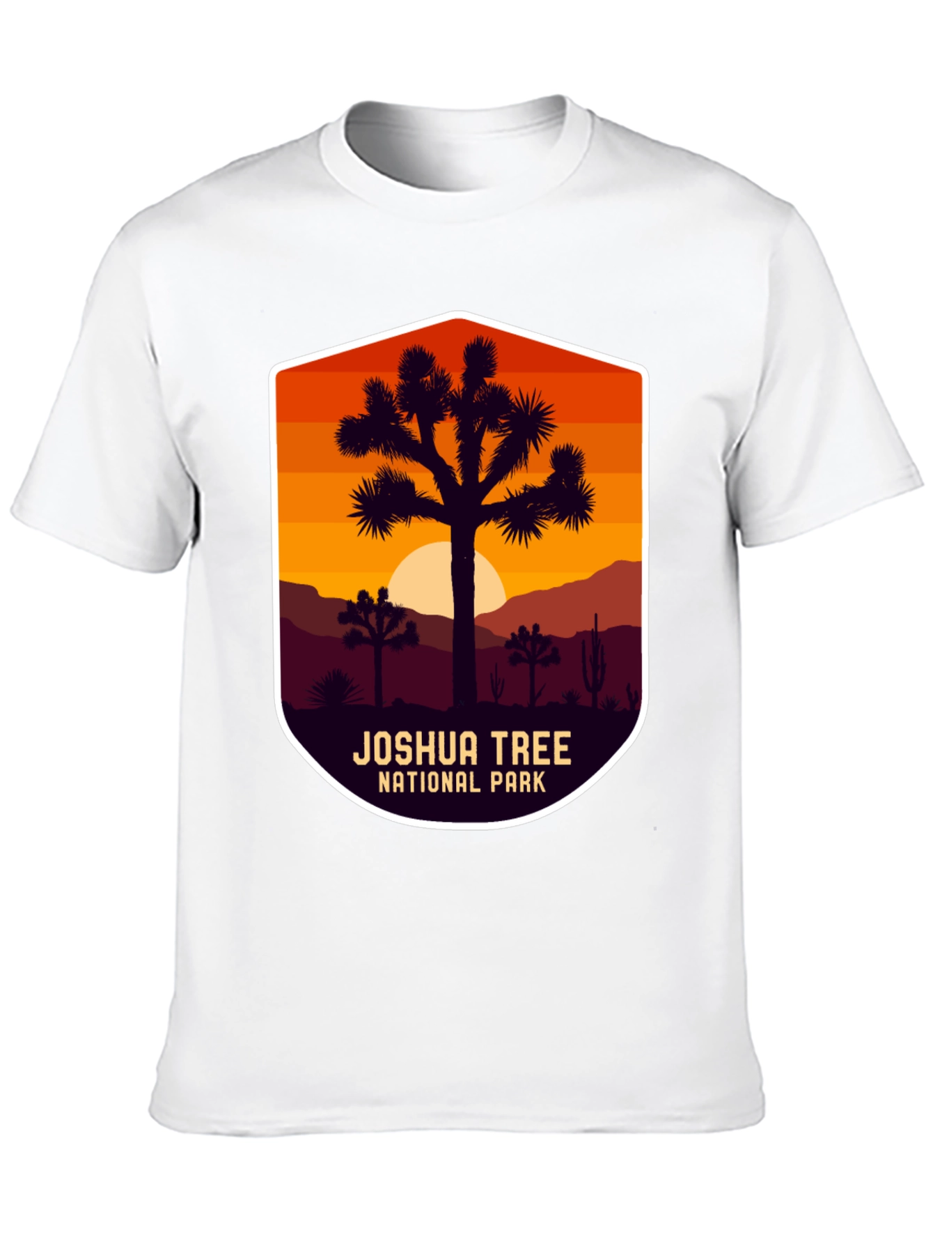 Joshua Tree National Park T-Shirt Desert Sunset Tee