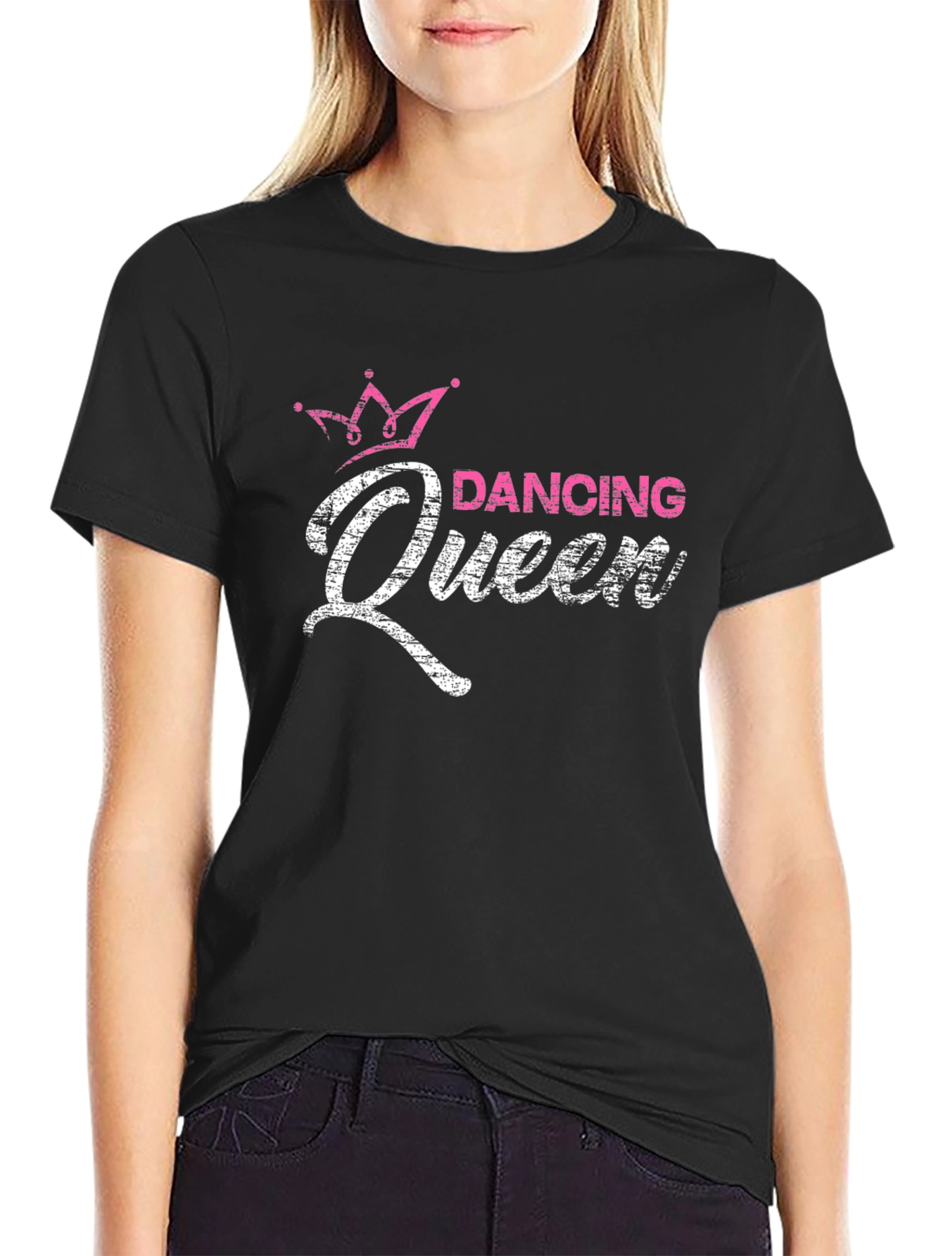 Dancing Queen Black T-Shirt