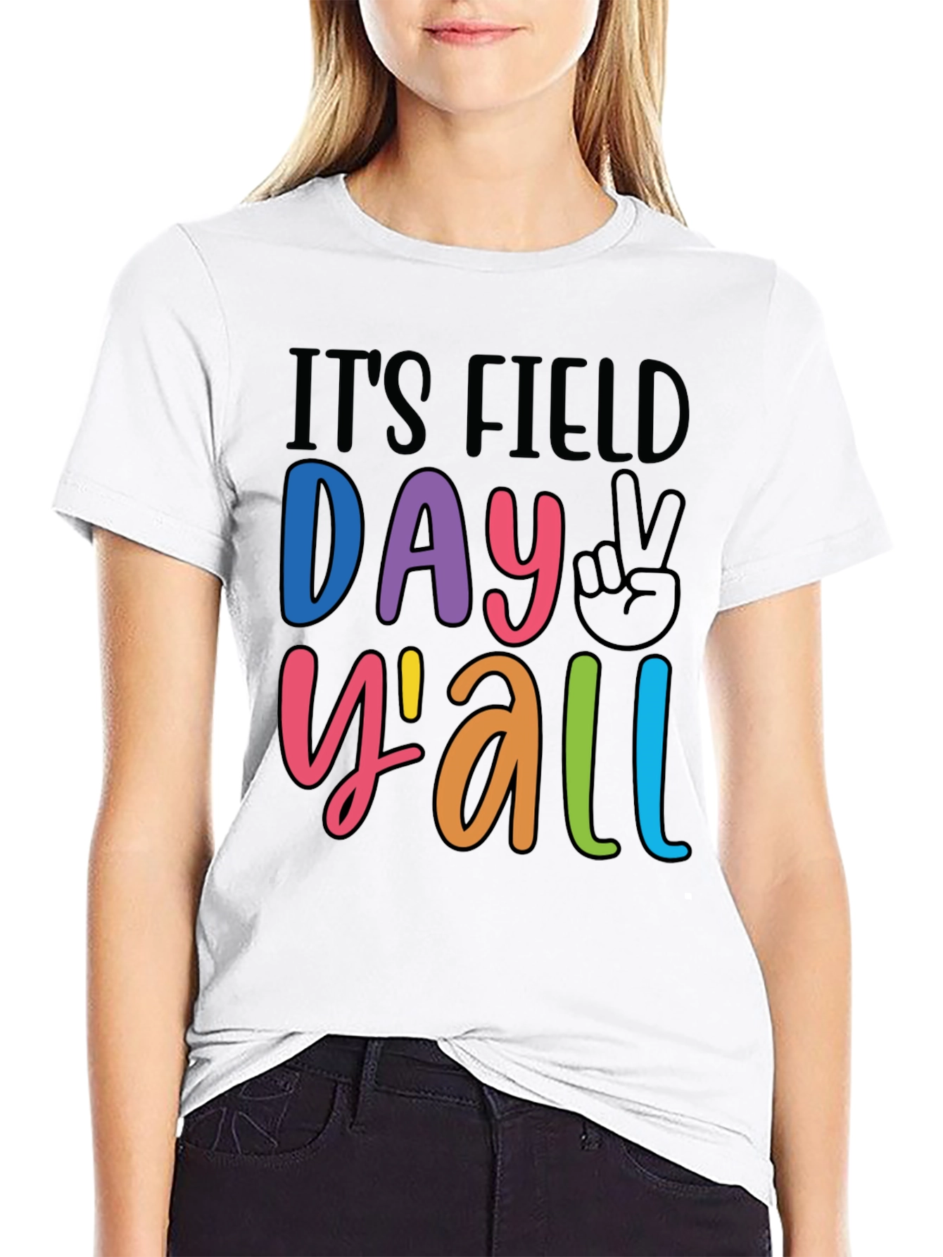 Its Field Day Yall Black T-Shirt