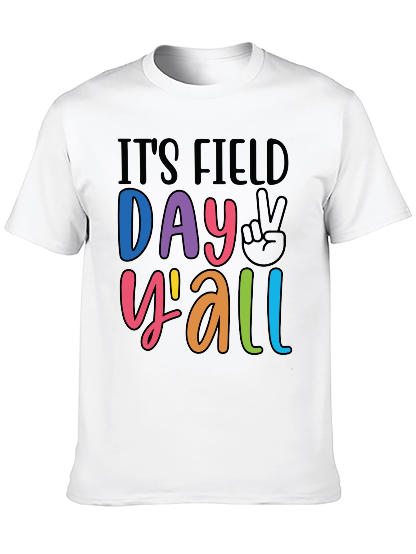 Its Field Day Yall Black T-Shirt