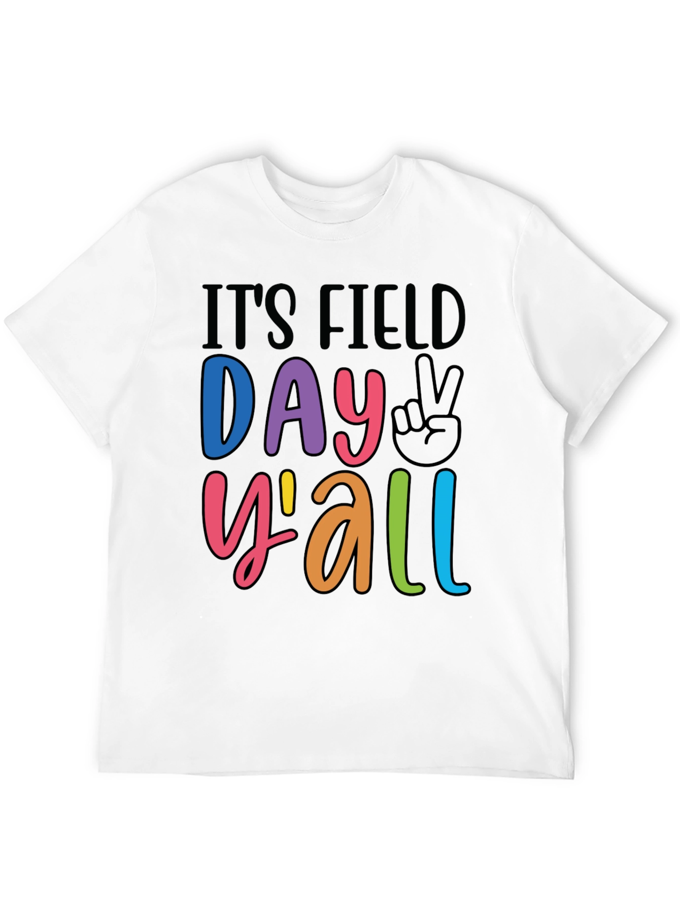 Its Field Day Yall Black T-Shirt